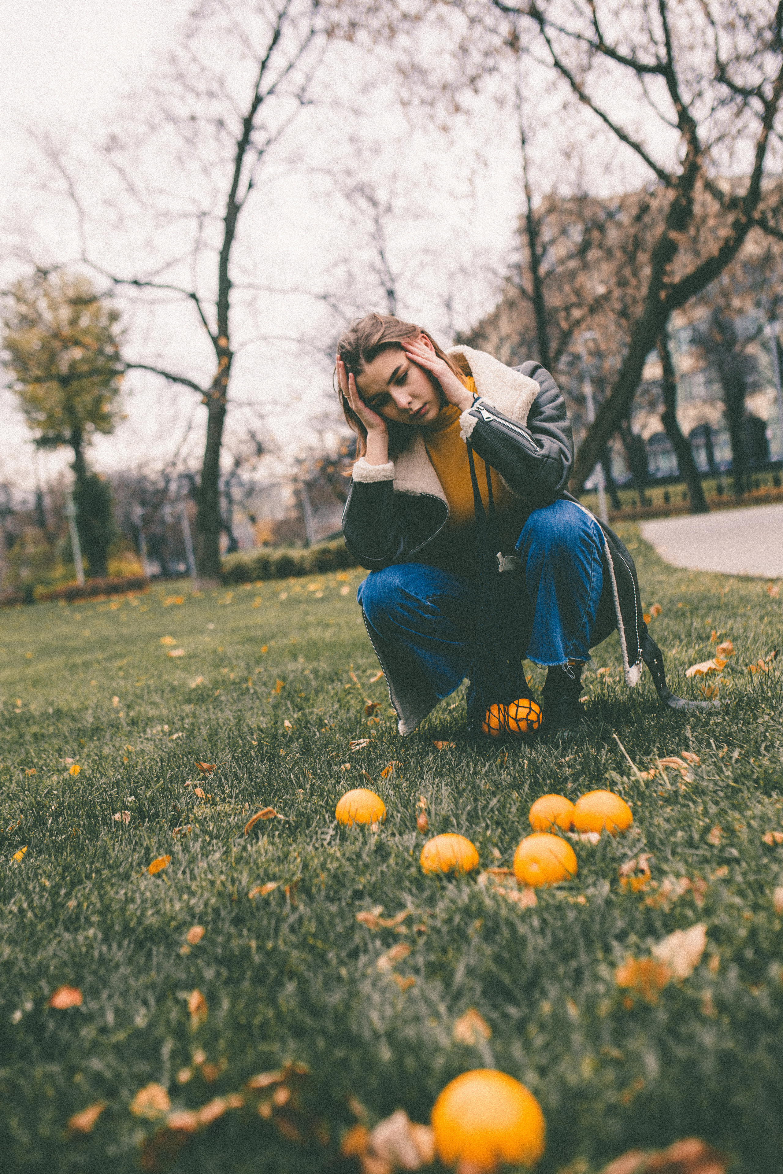 Полина история с апельсинами. Семейный фотограф в Москве и Московской области Донкова Екатерина