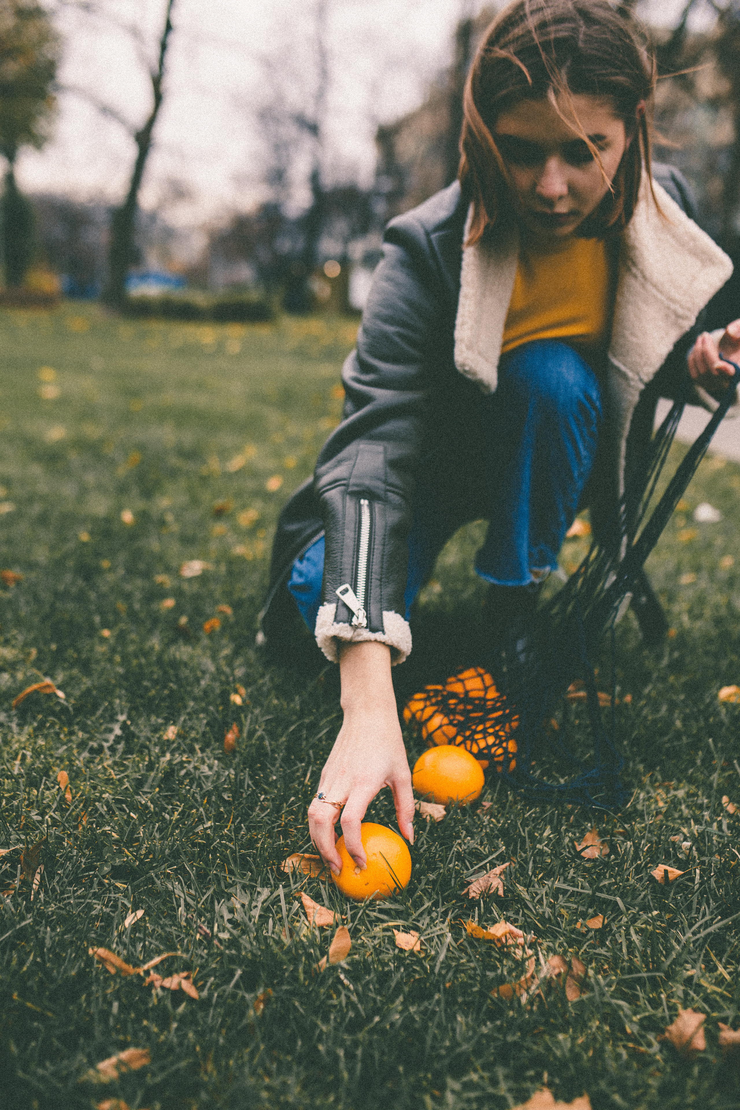 Полина история с апельсинами. Семейный фотограф в Москве и Московской области Донкова Екатерина