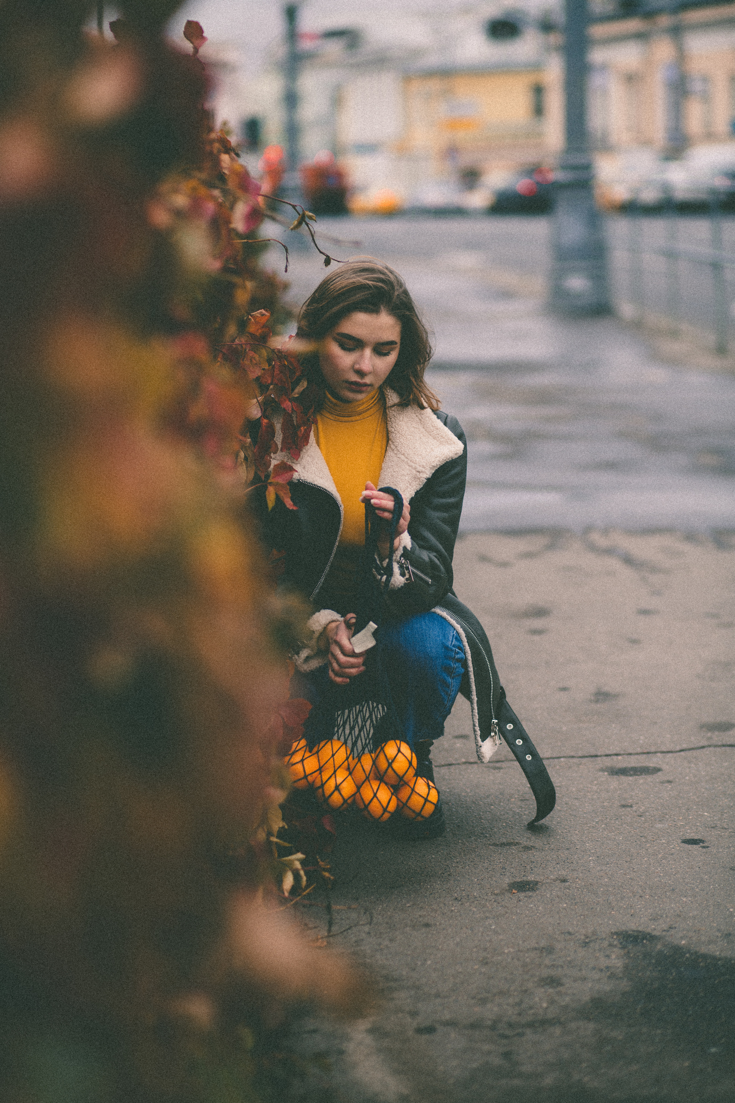 Полина история с апельсинами. Семейный фотограф в Москве и Московской области Донкова Екатерина