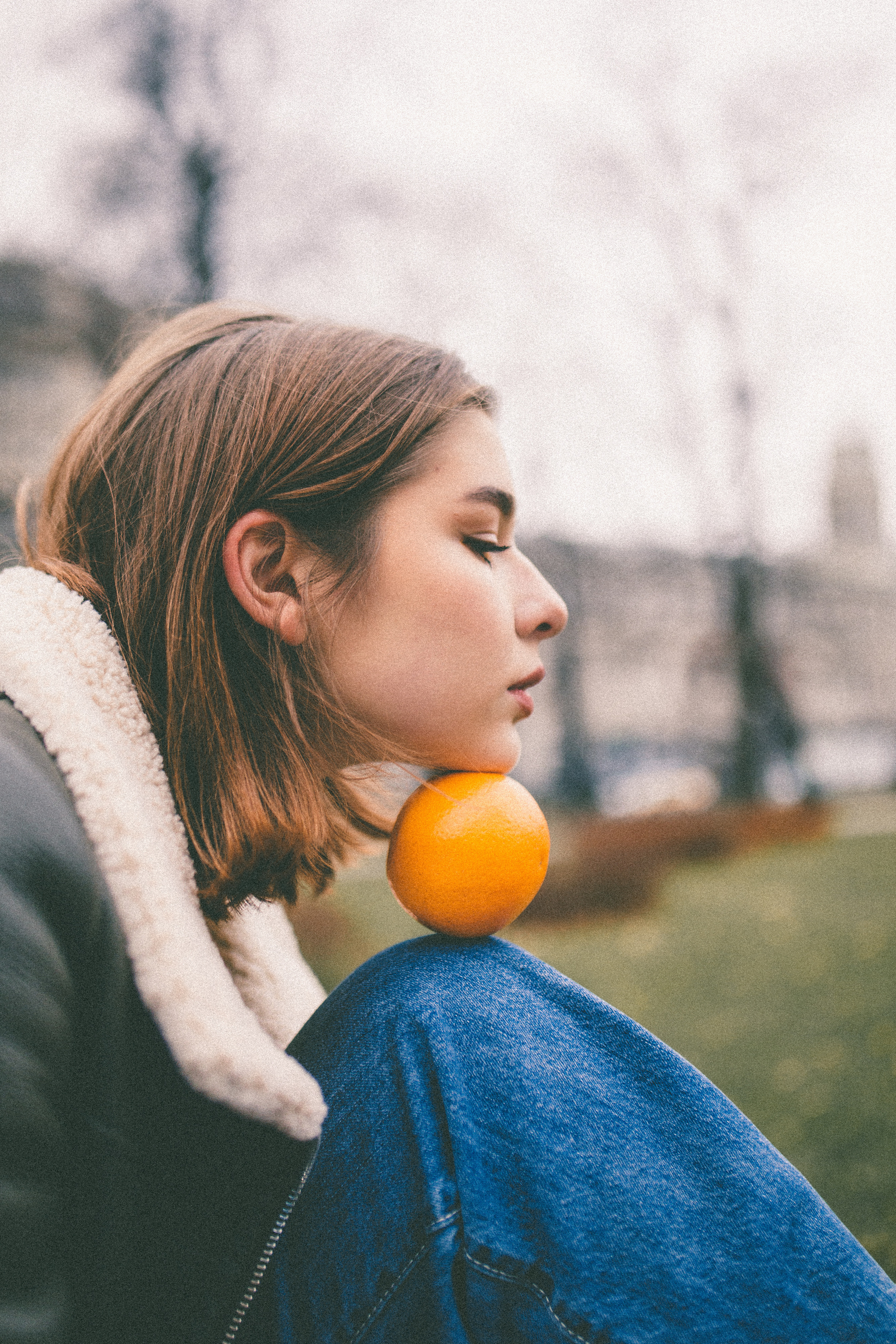 Полина история с апельсинами. Семейный фотограф в Москве и Московской области Донкова Екатерина