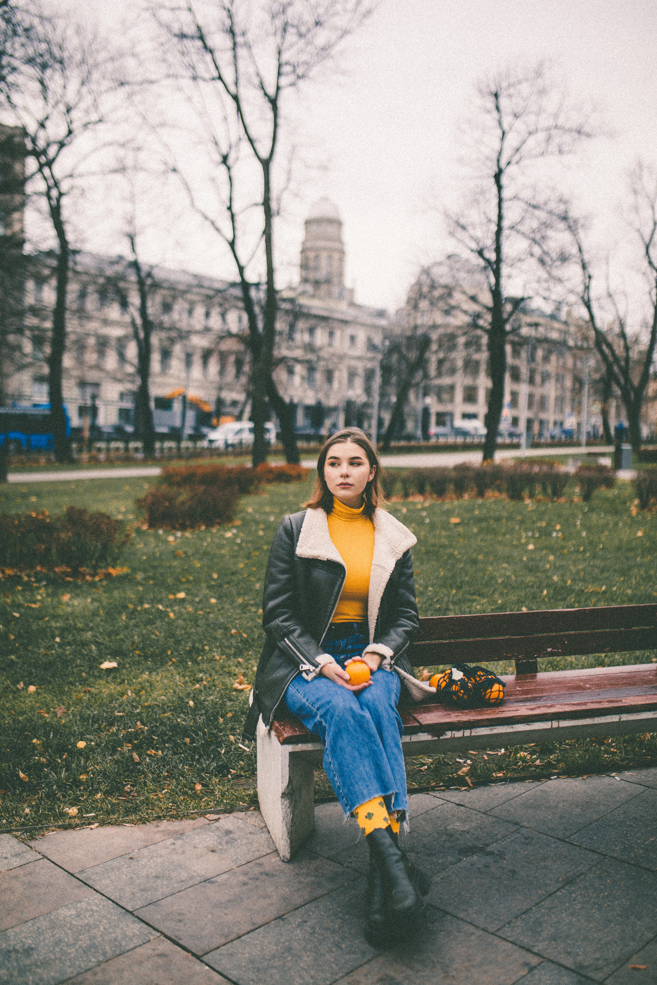 Полина история с апельсинами. Семейный фотограф в Москве и Московской области Донкова Екатерина