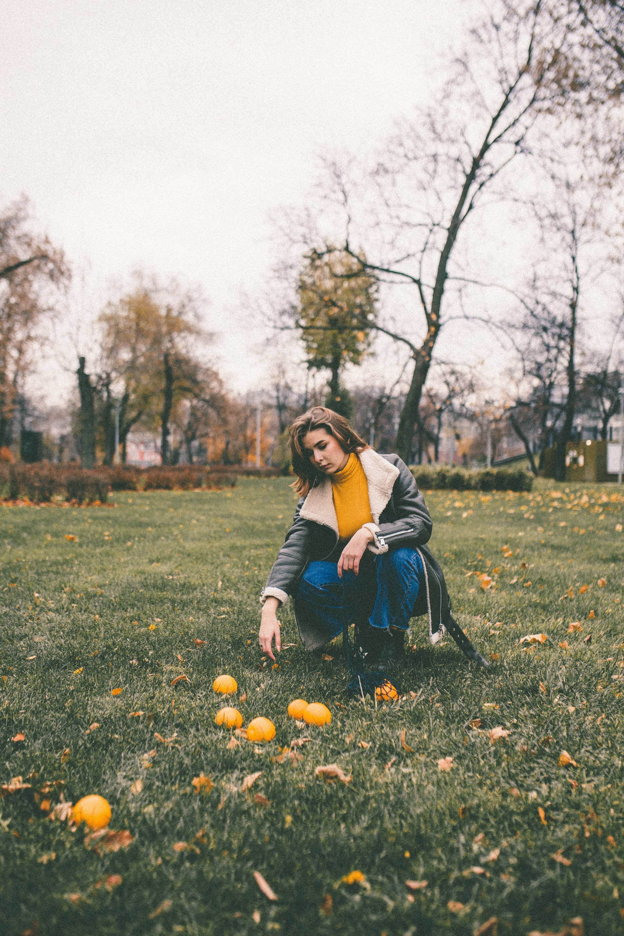Полина история с апельсинами. Семейный фотограф в Москве и Московской области Донкова Екатерина