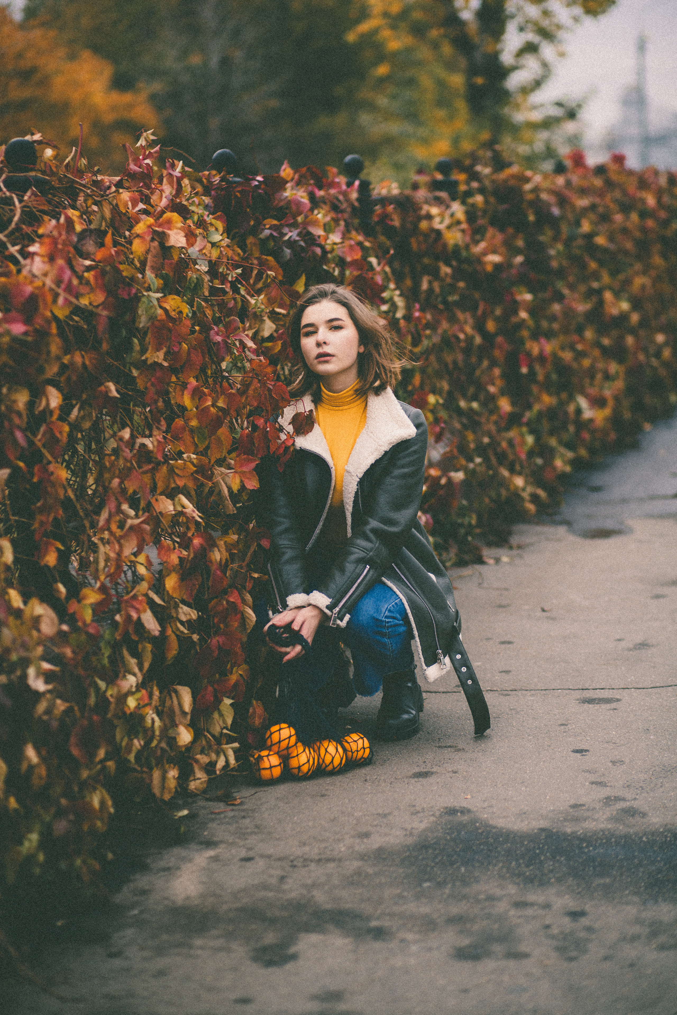Полина история с апельсинами. Семейный фотограф в Москве и Московской области Донкова Екатерина