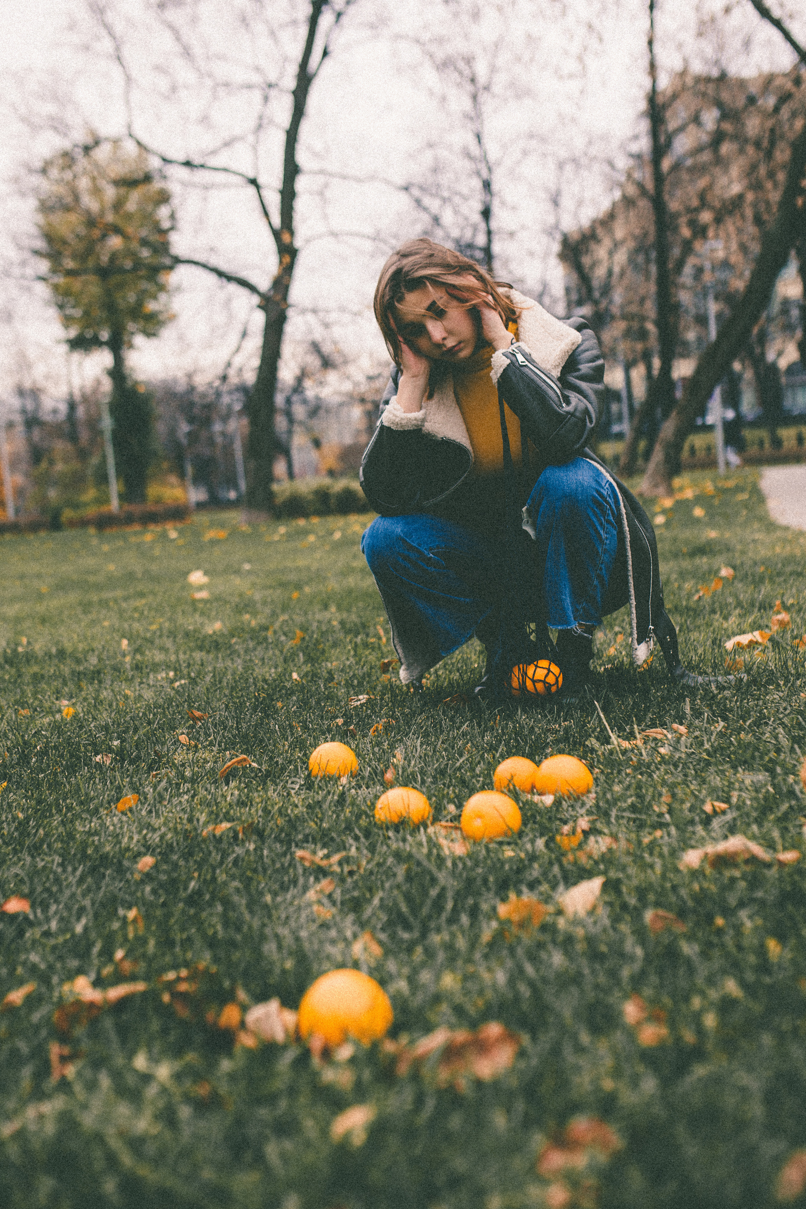 Полина история с апельсинами. Семейный фотограф в Москве и Московской области Донкова Екатерина