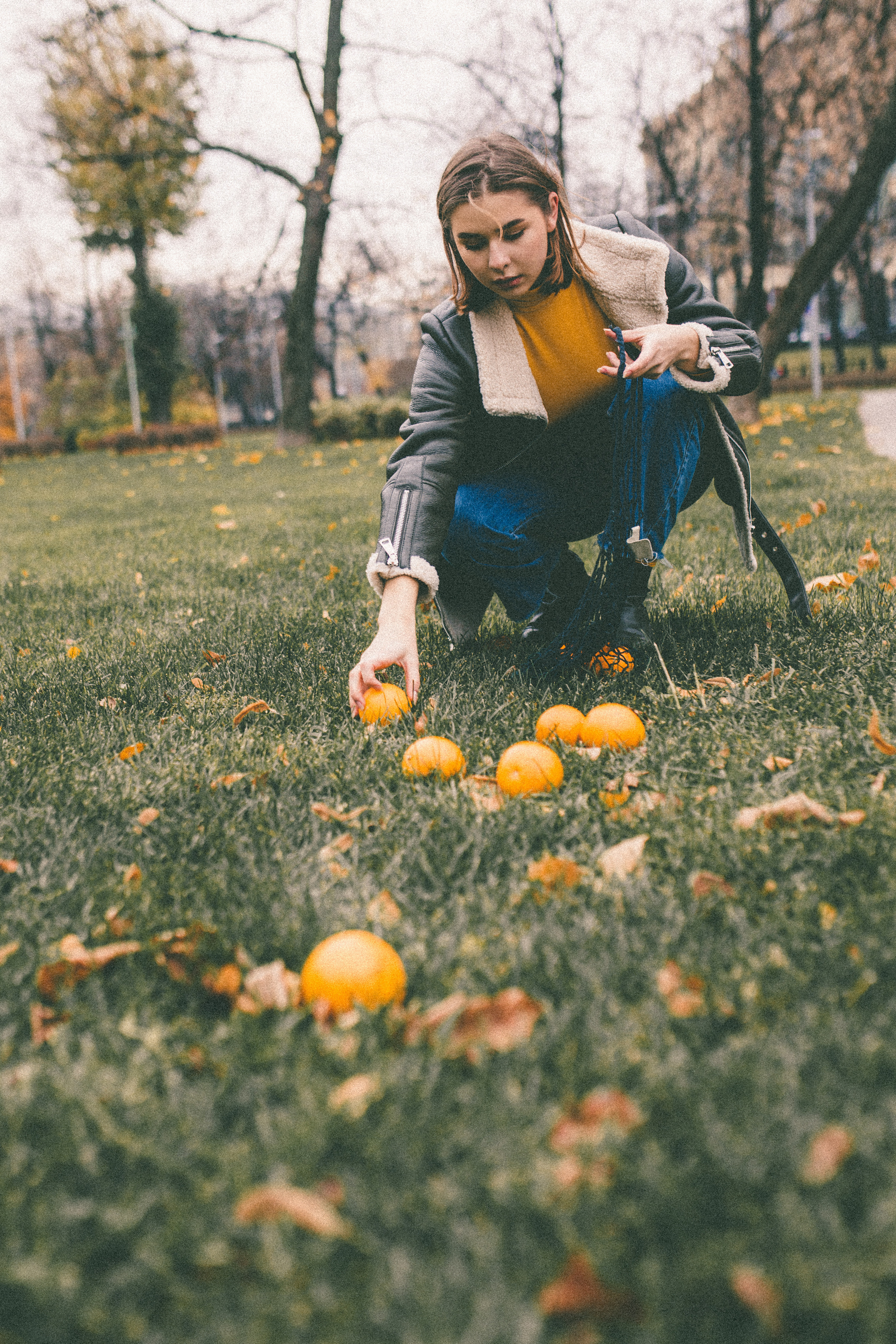 Полина история с апельсинами. Семейный фотограф в Москве и Московской области Донкова Екатерина
