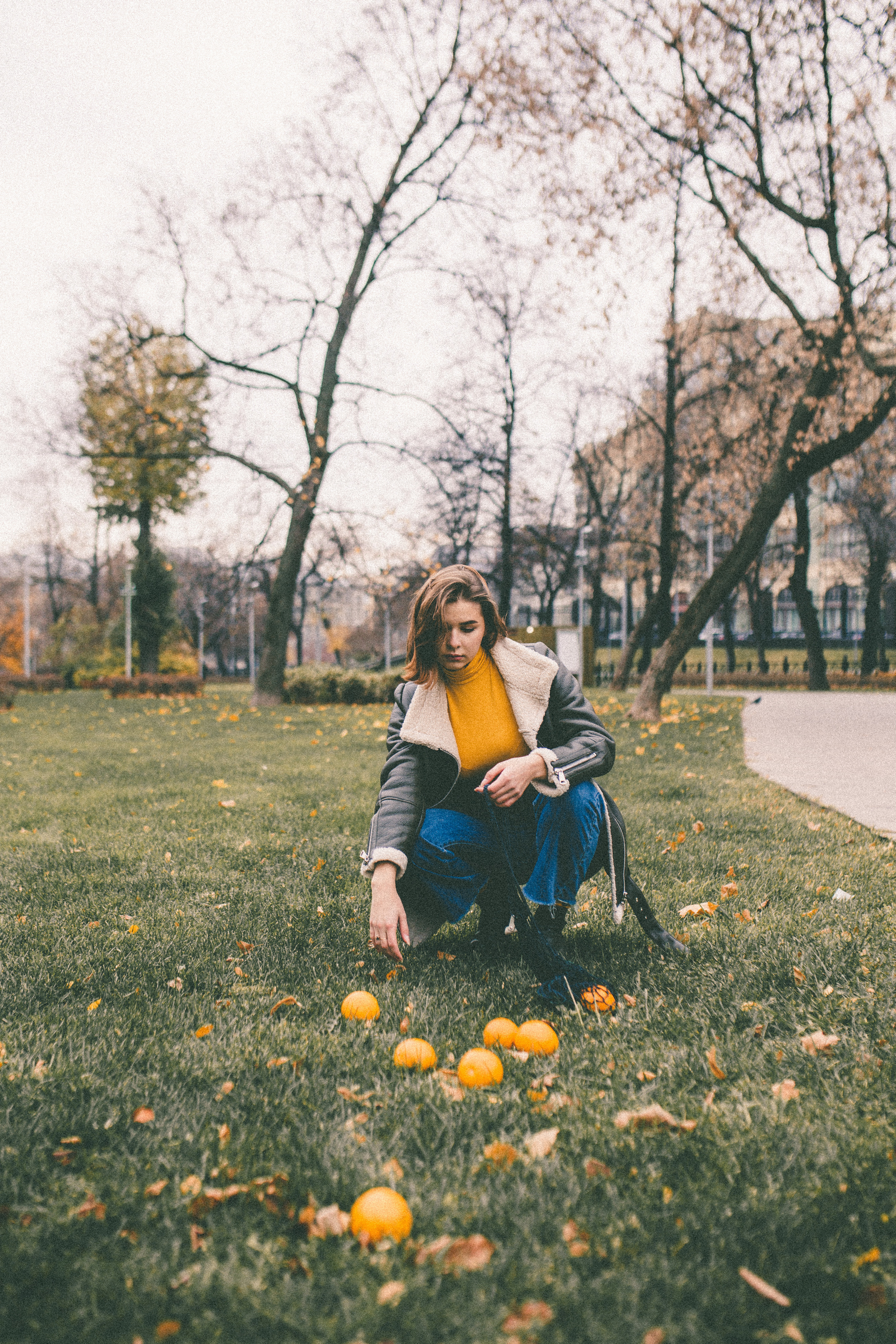 Полина история с апельсинами. Семейный фотограф в Москве и Московской области Донкова Екатерина