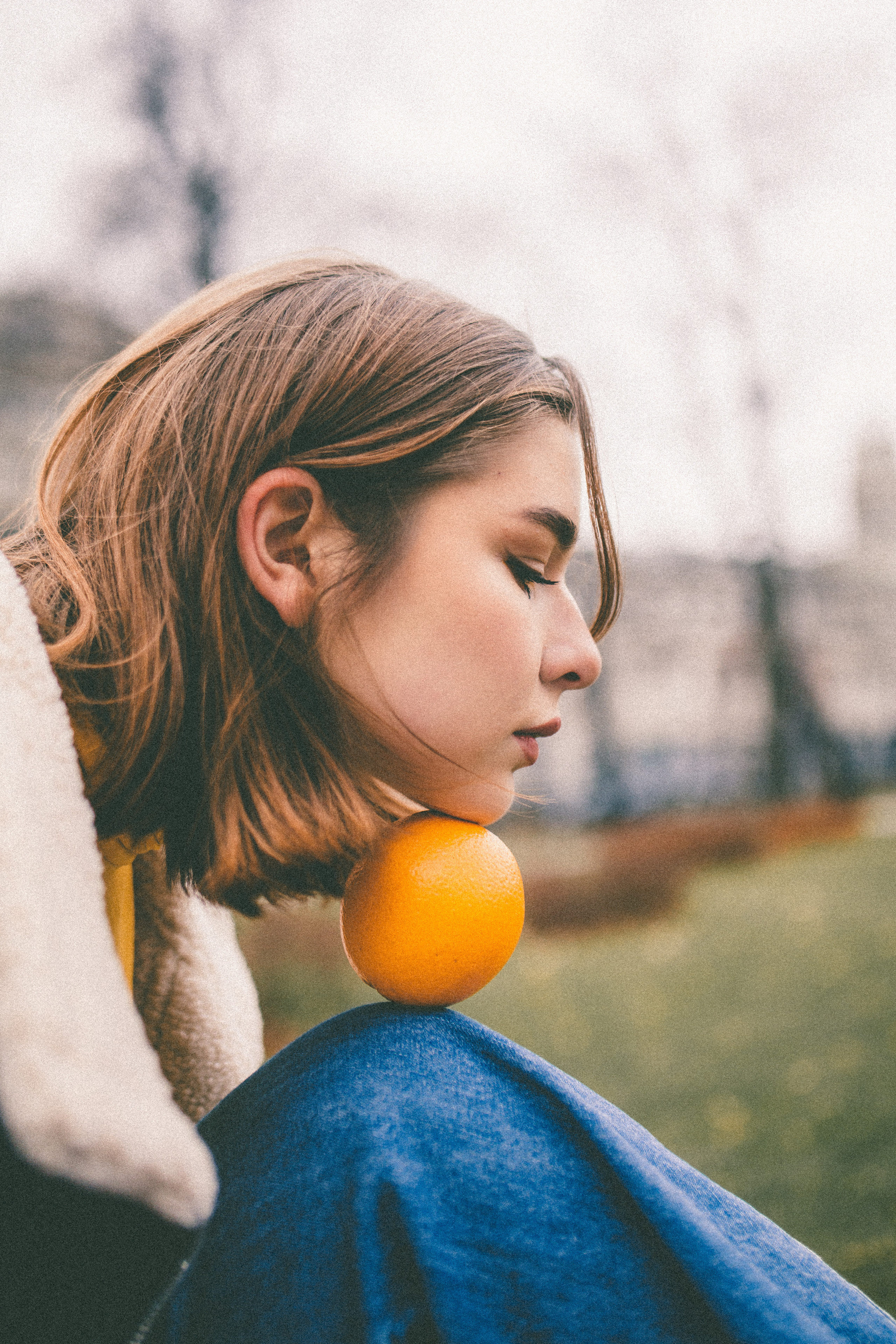 Полина история с апельсинами. Семейный фотограф в Москве и Московской области Донкова Екатерина