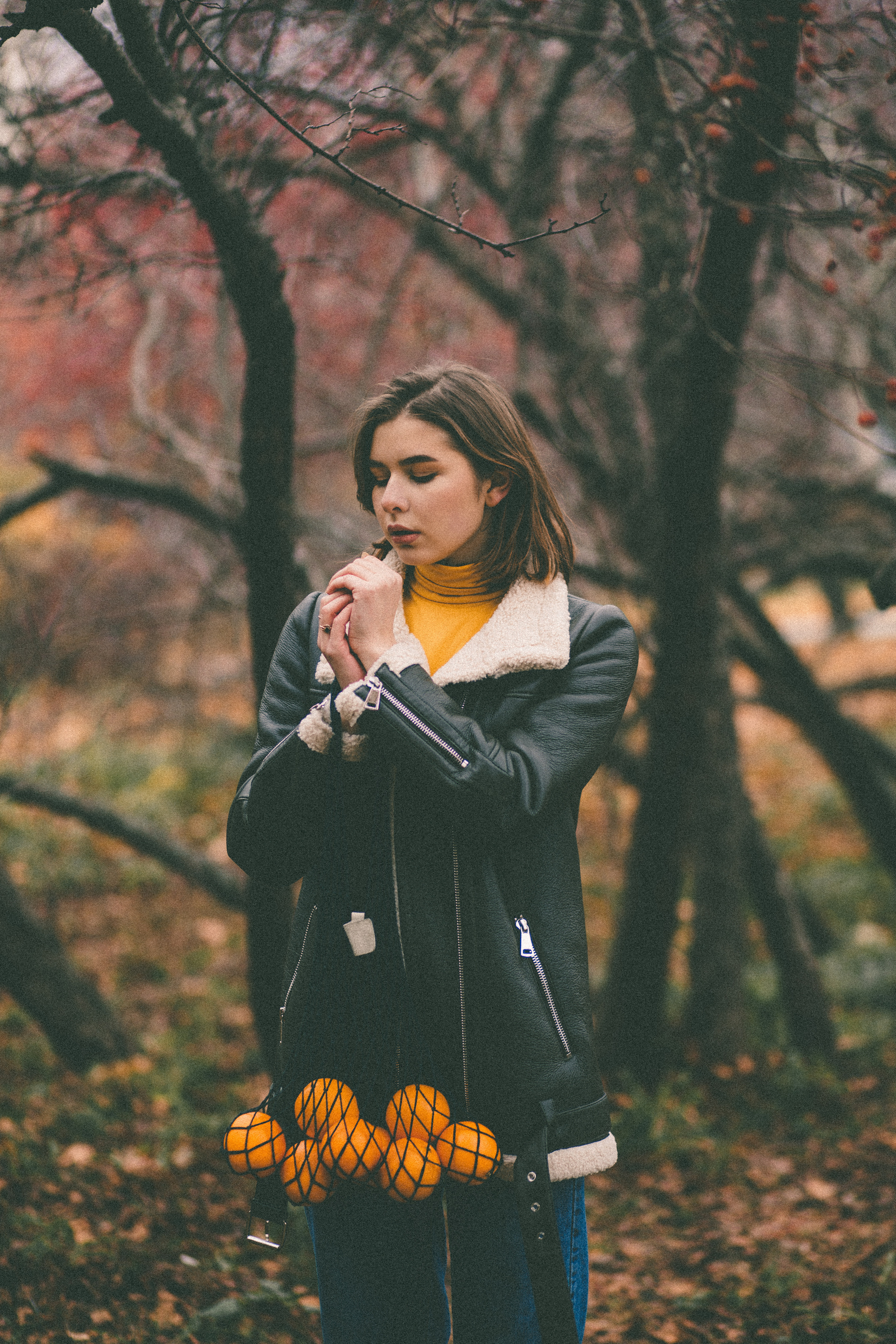 Полина история с апельсинами. Семейный фотограф в Москве и Московской области Донкова Екатерина