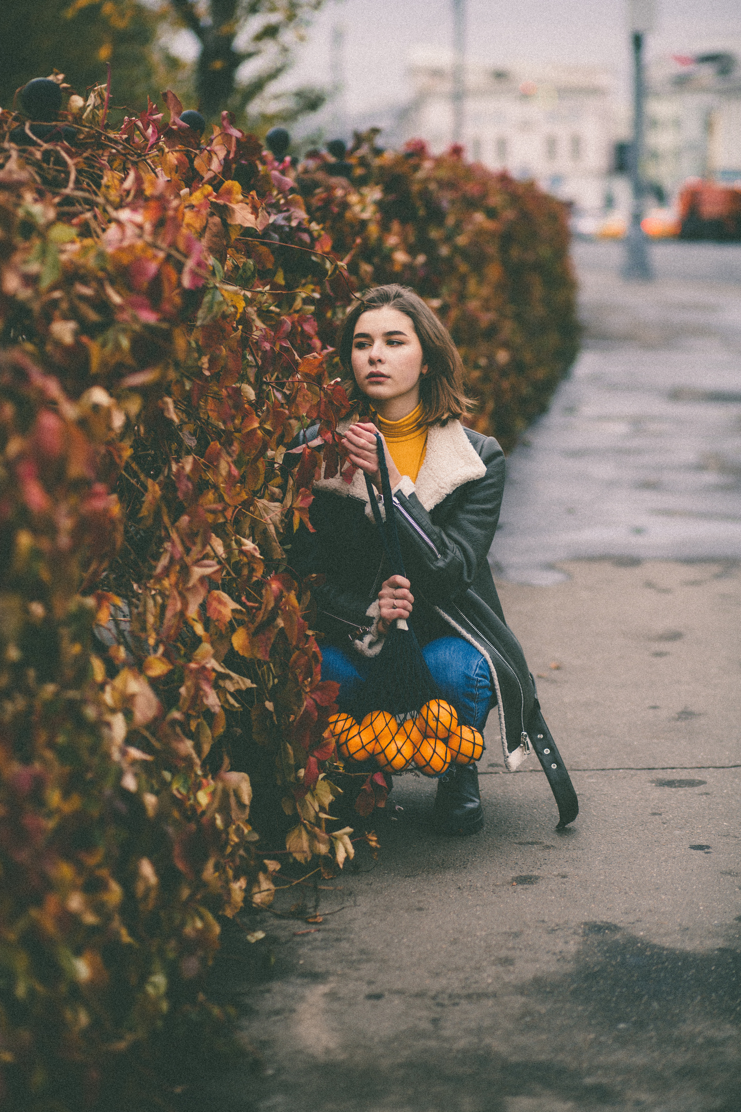 Полина история с апельсинами. Семейный фотограф в Москве и Московской области Донкова Екатерина