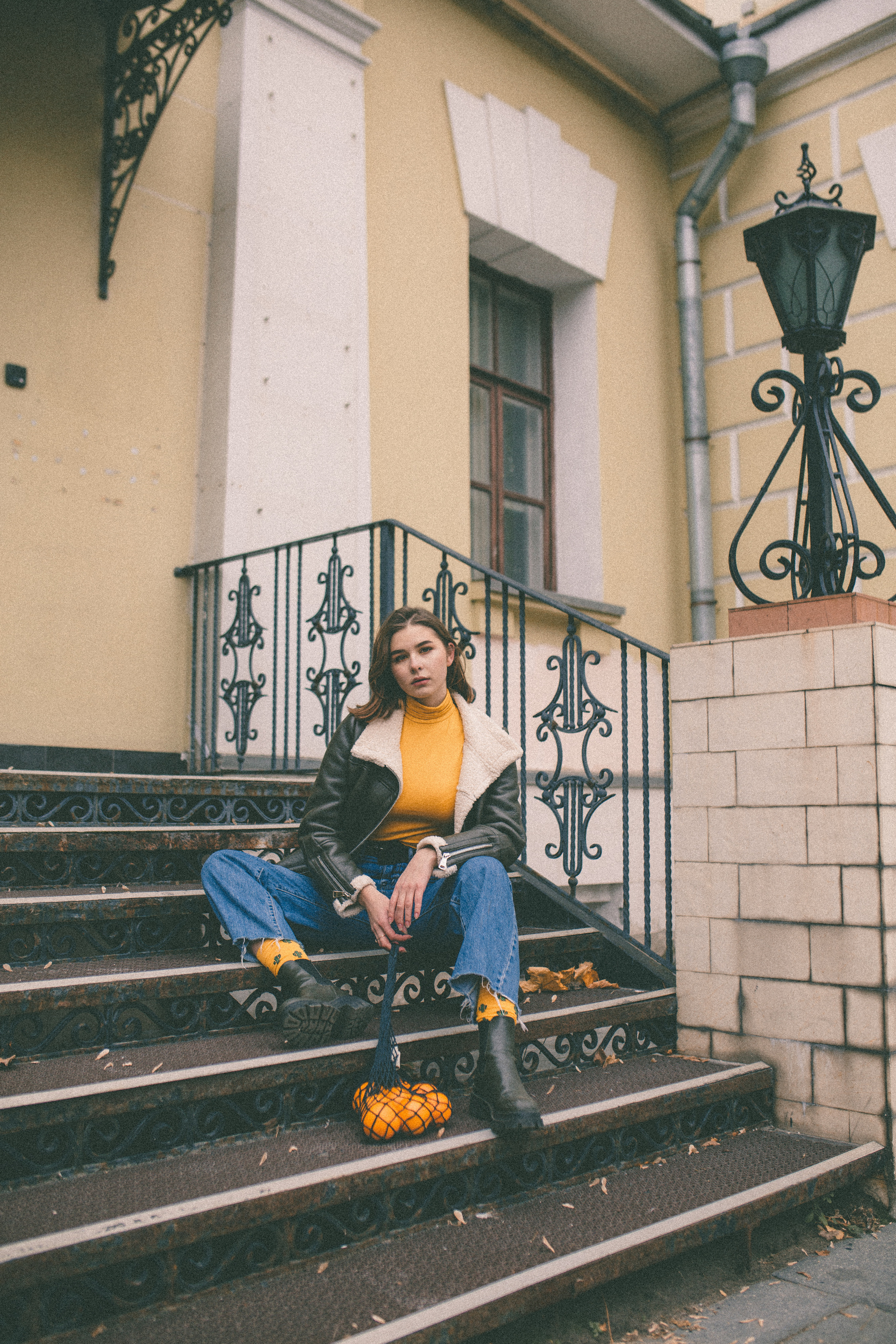 Полина история с апельсинами. Семейный фотограф в Москве и Московской области Донкова Екатерина