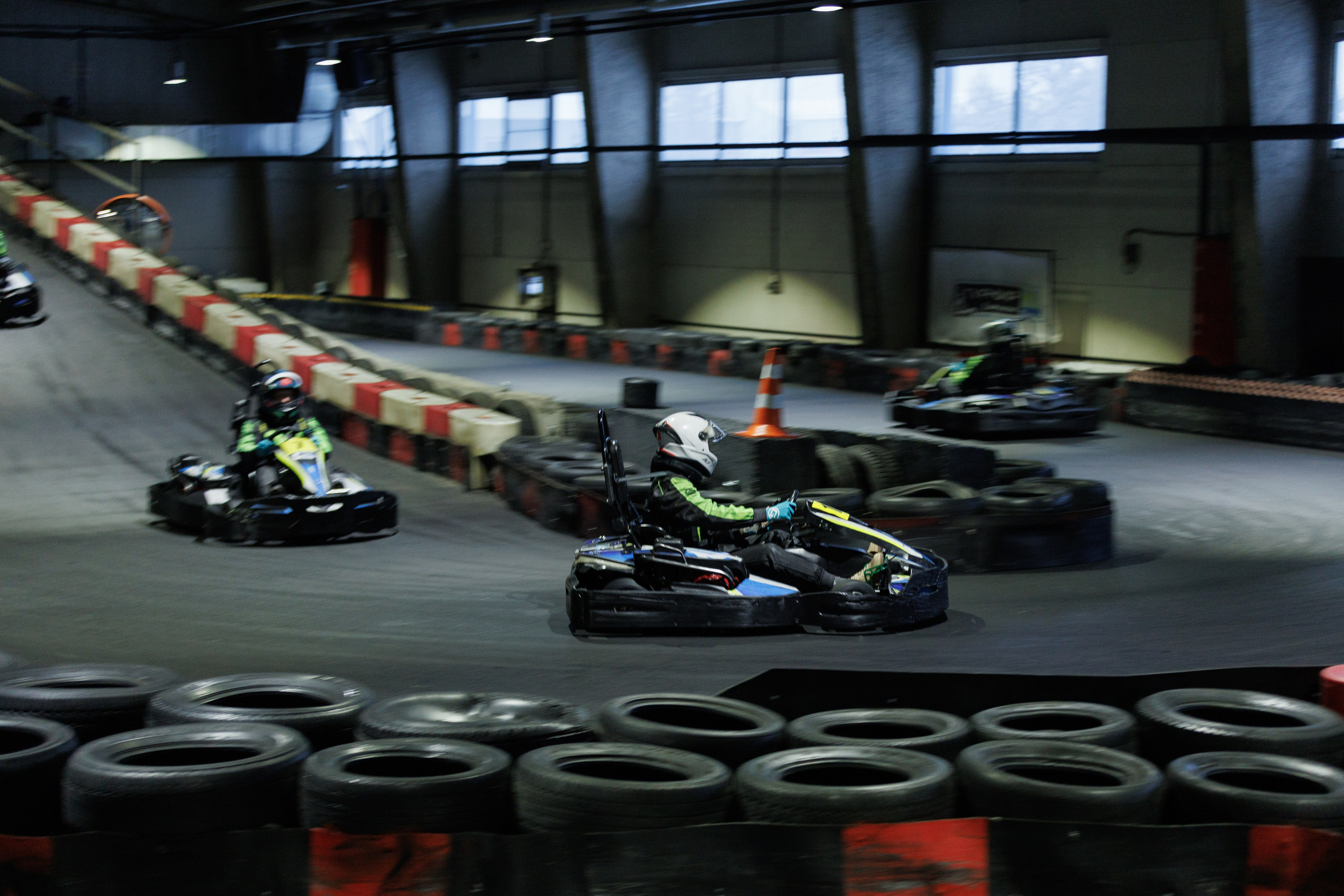 Turba karting hall — корпоративные соревнования. Контент для бизнеса в Екатеринбурге Полдень Медиа