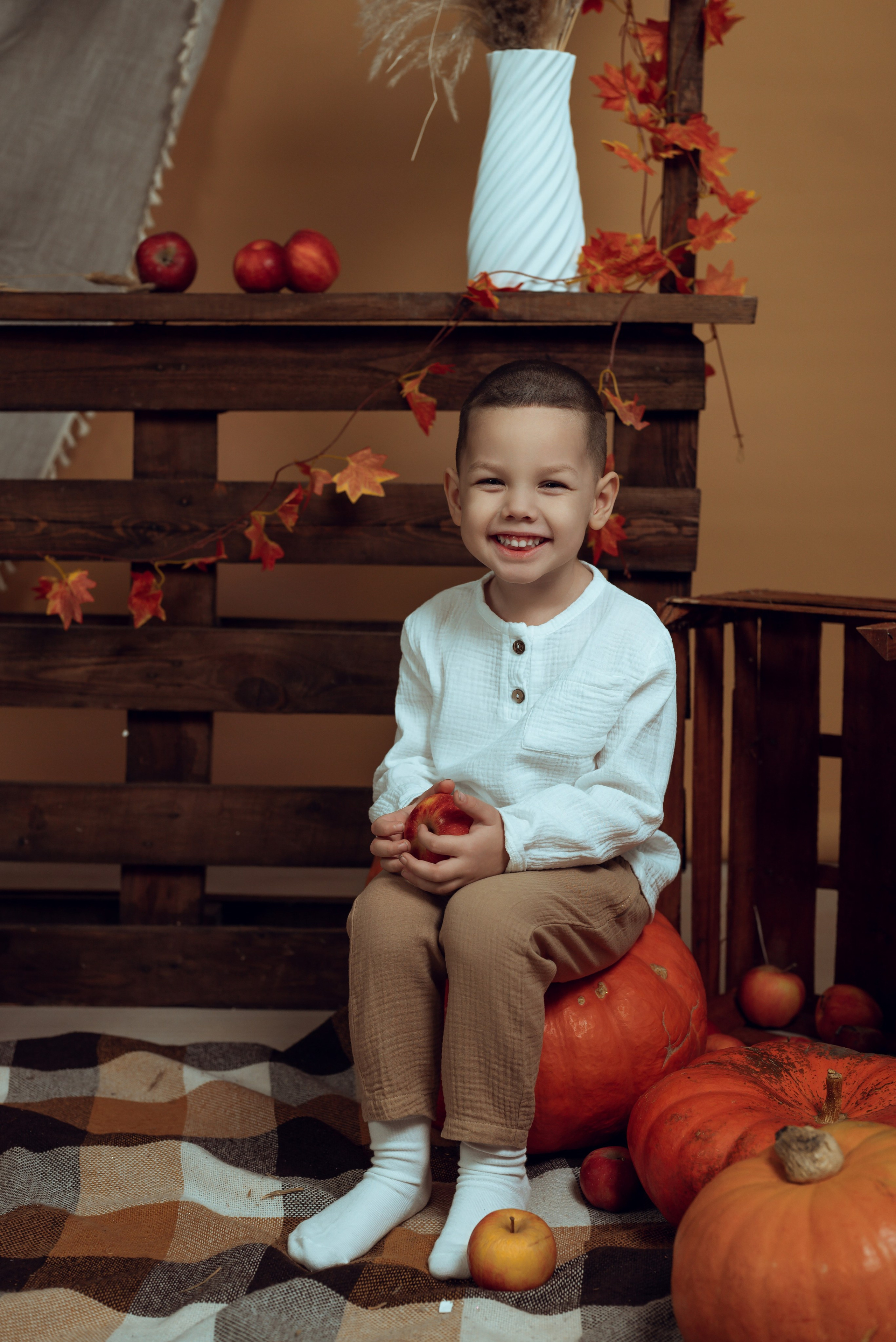 Фотопроект детский осенний. Фотограф в городе Салават