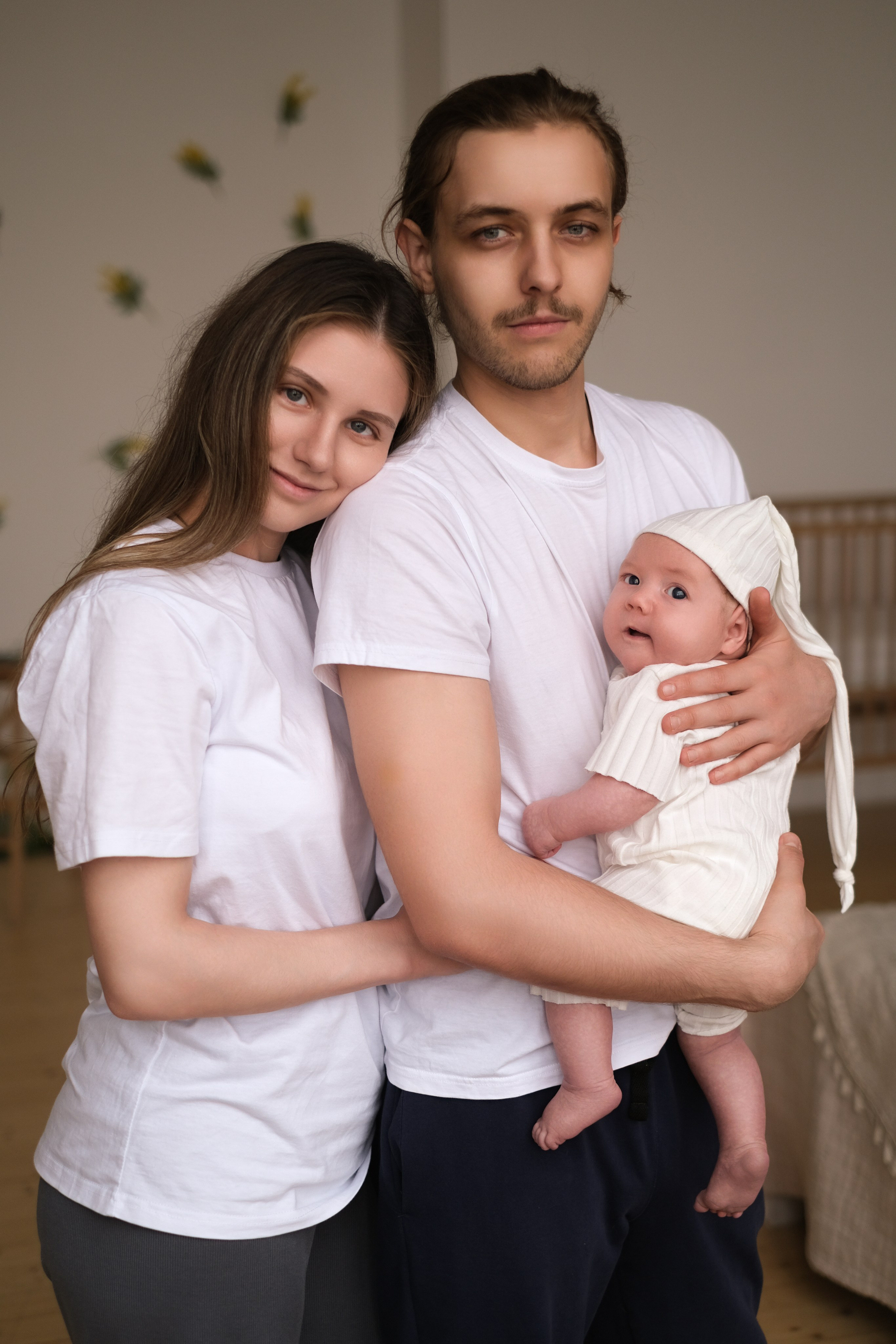 Мирослав в Матрёшке. Семейный детский ньюборн фотограф в Москве Марта Петрова