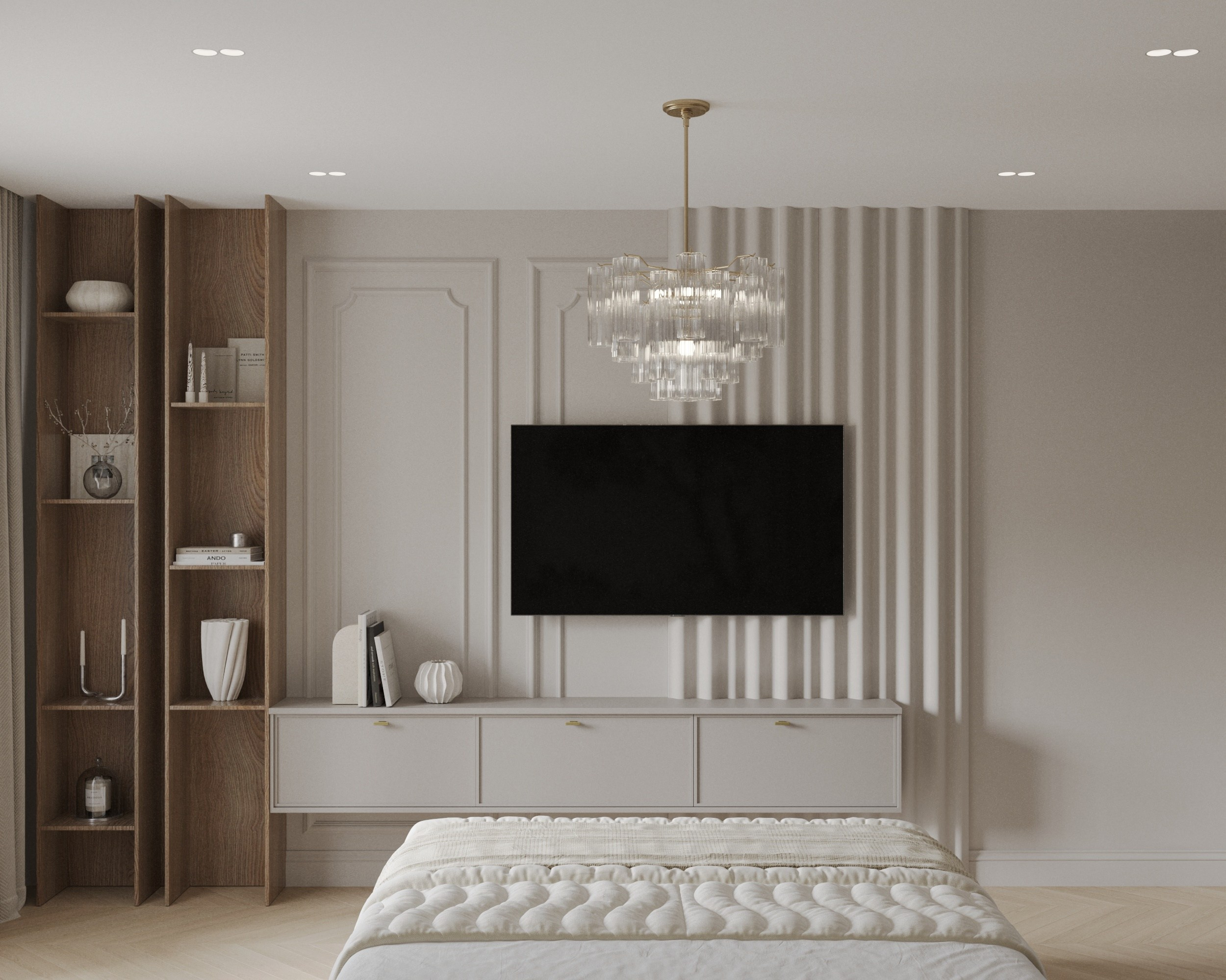 Дизайн-проект однокомнатной квартиры г. Санкт-Петербург. Дизайн интерьеров, 3D визуализации