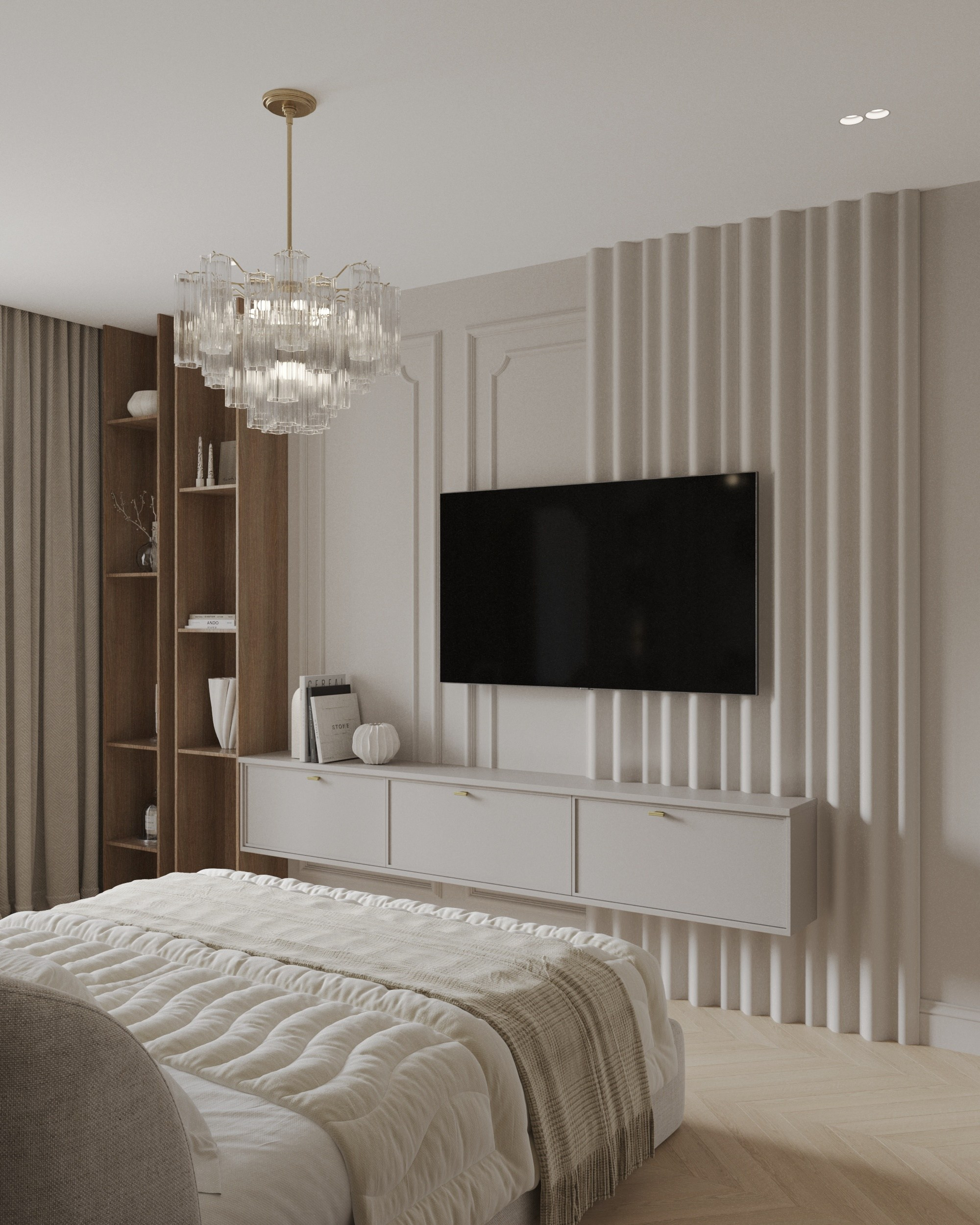 Дизайн-проект однокомнатной квартиры г. Санкт-Петербург. Дизайн интерьеров, 3D визуализации