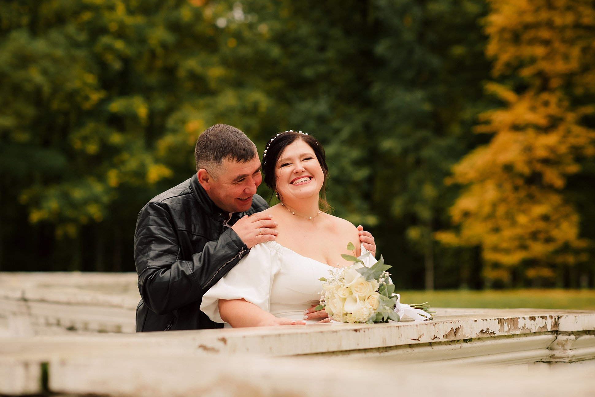 Анна и Сергей. Осень в Пушкине. Семейный и Свадебный фотограф. Санкт-Петербург. Пушкин
