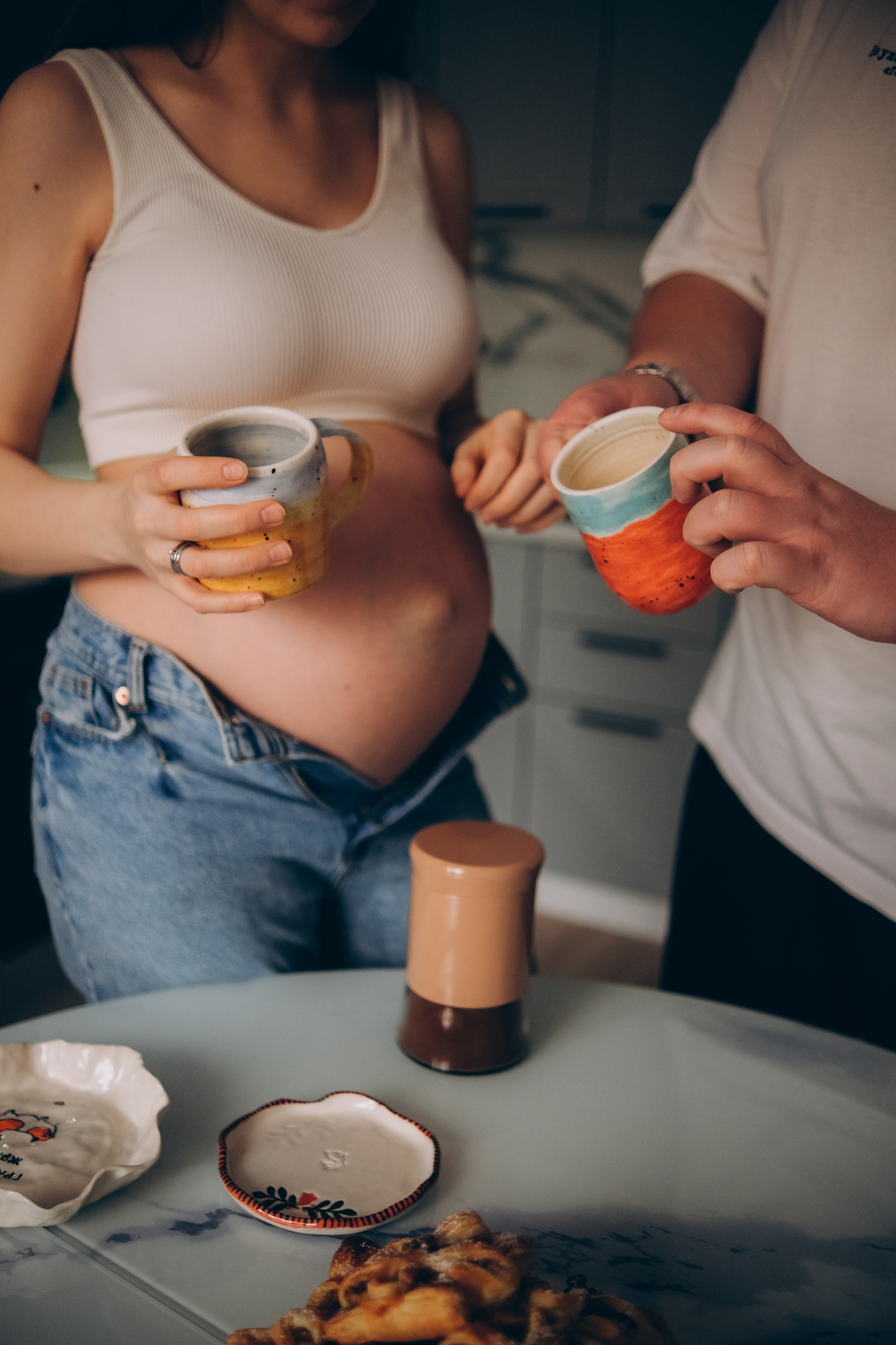 Ксения и Иракли. Семейный детский ньюборн фотограф в Москве Марта Петрова