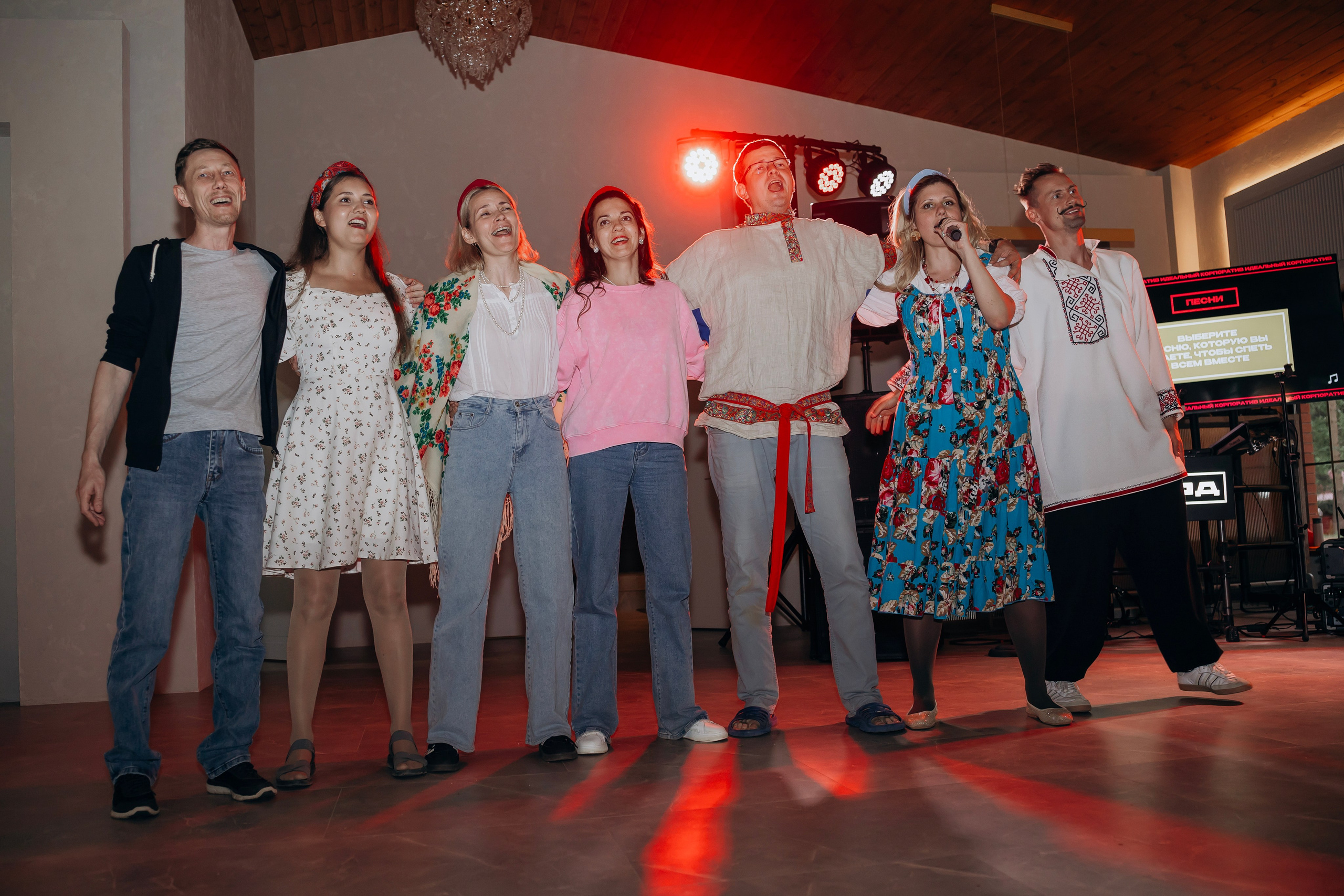 Корпоратив русско-народный. Фотограф Алина Любимова г. Пермь