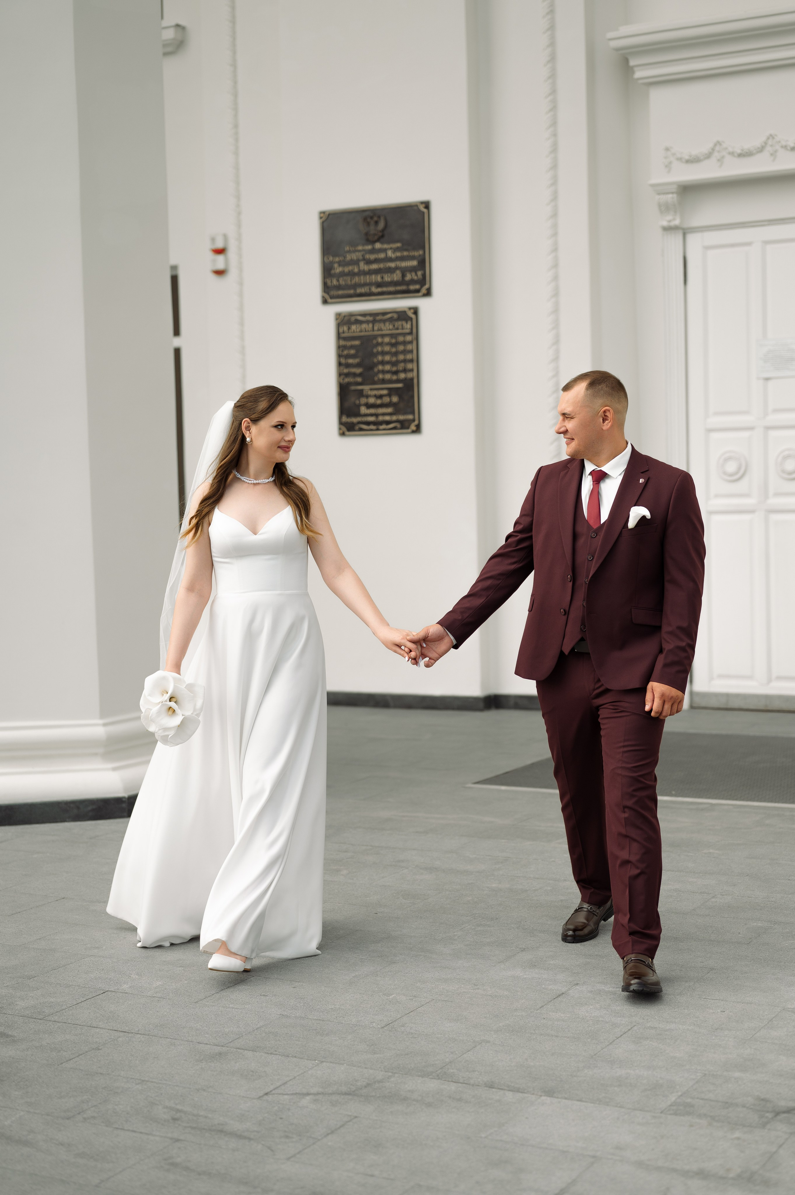 Загс (студия и прогулка). Свадебный и семейный фотограф в Краснодаре Алина Мельник