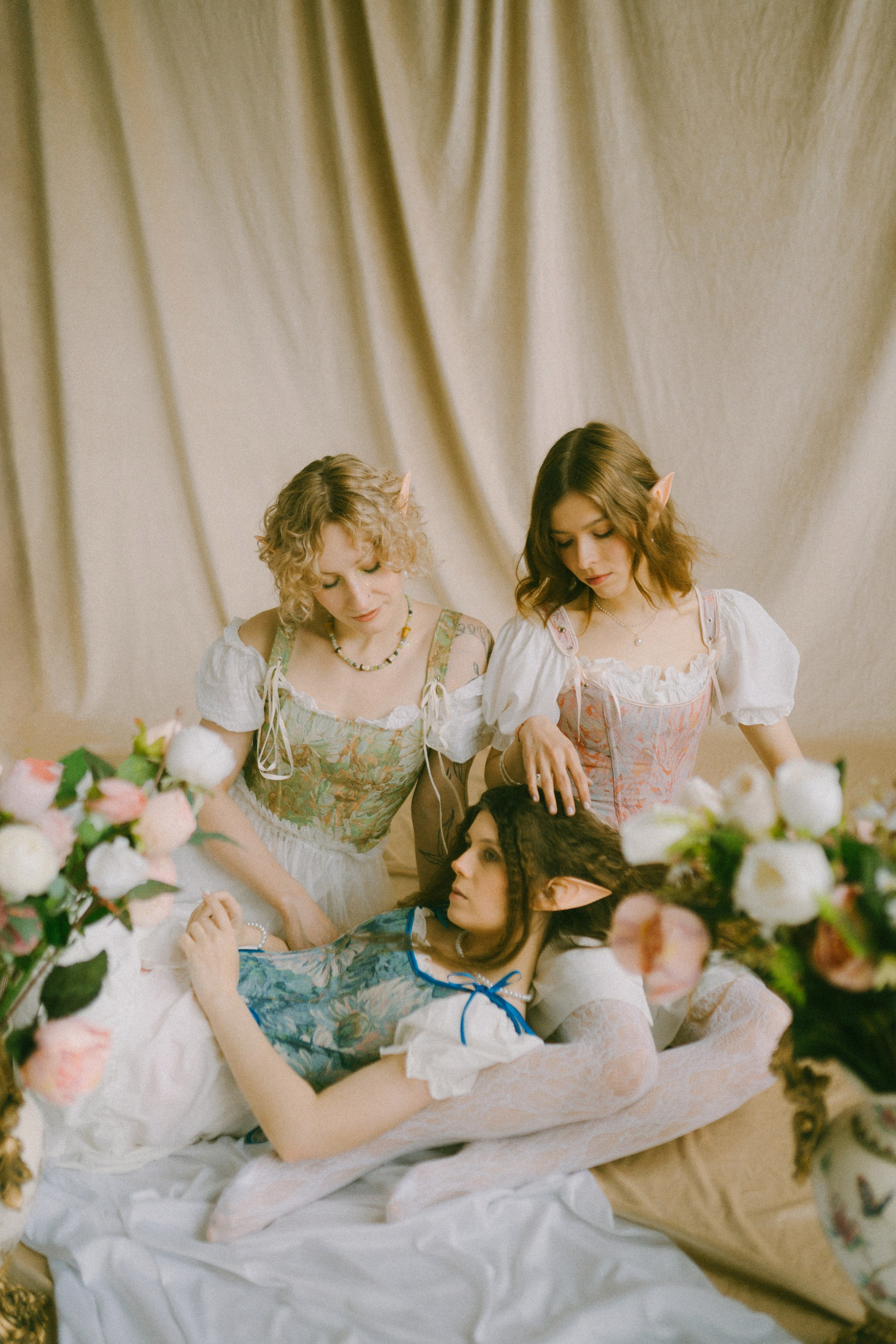 Ксюша, Леона и Василиса. Портретный фотограф в Москве Ефанова Ульяна. Женский портрет