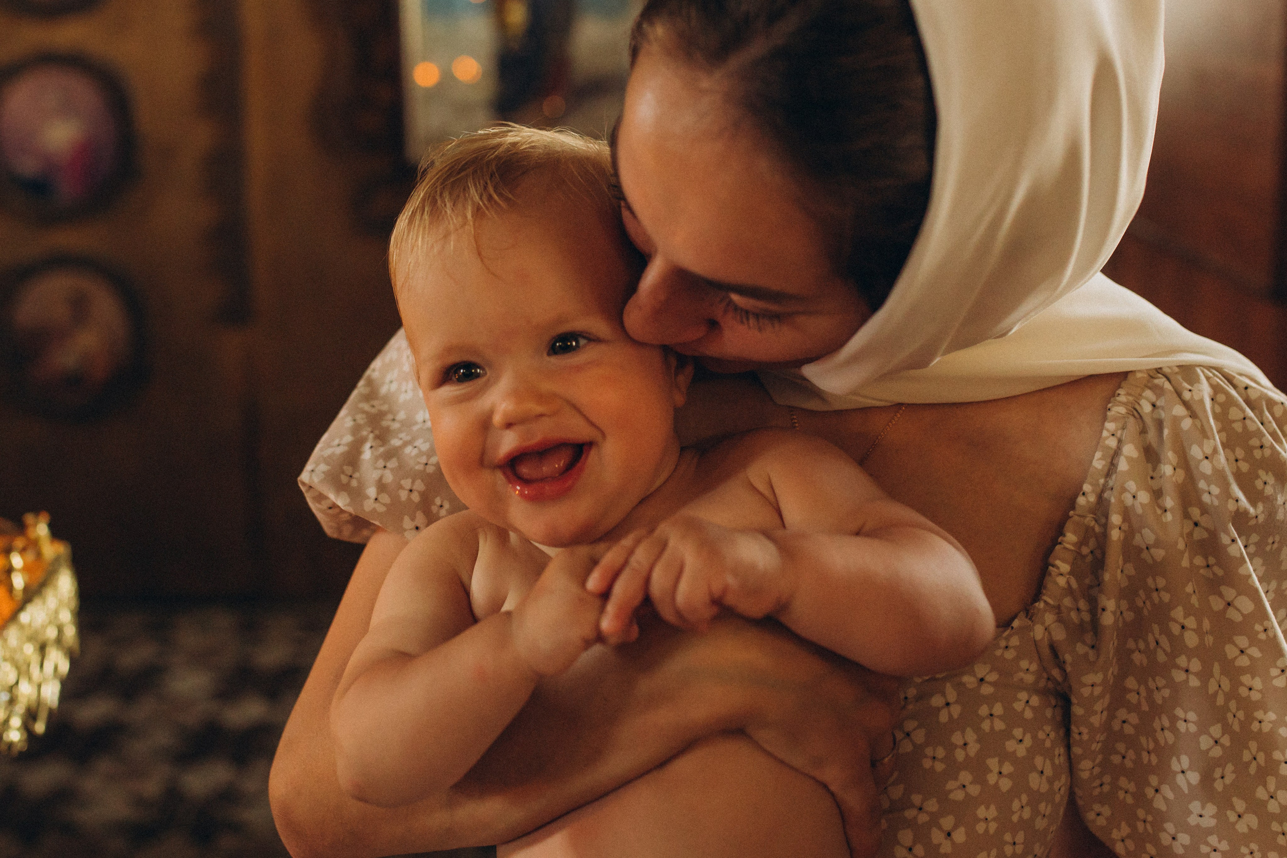 Крещение Марии. Семейный фотограф в Обнинске