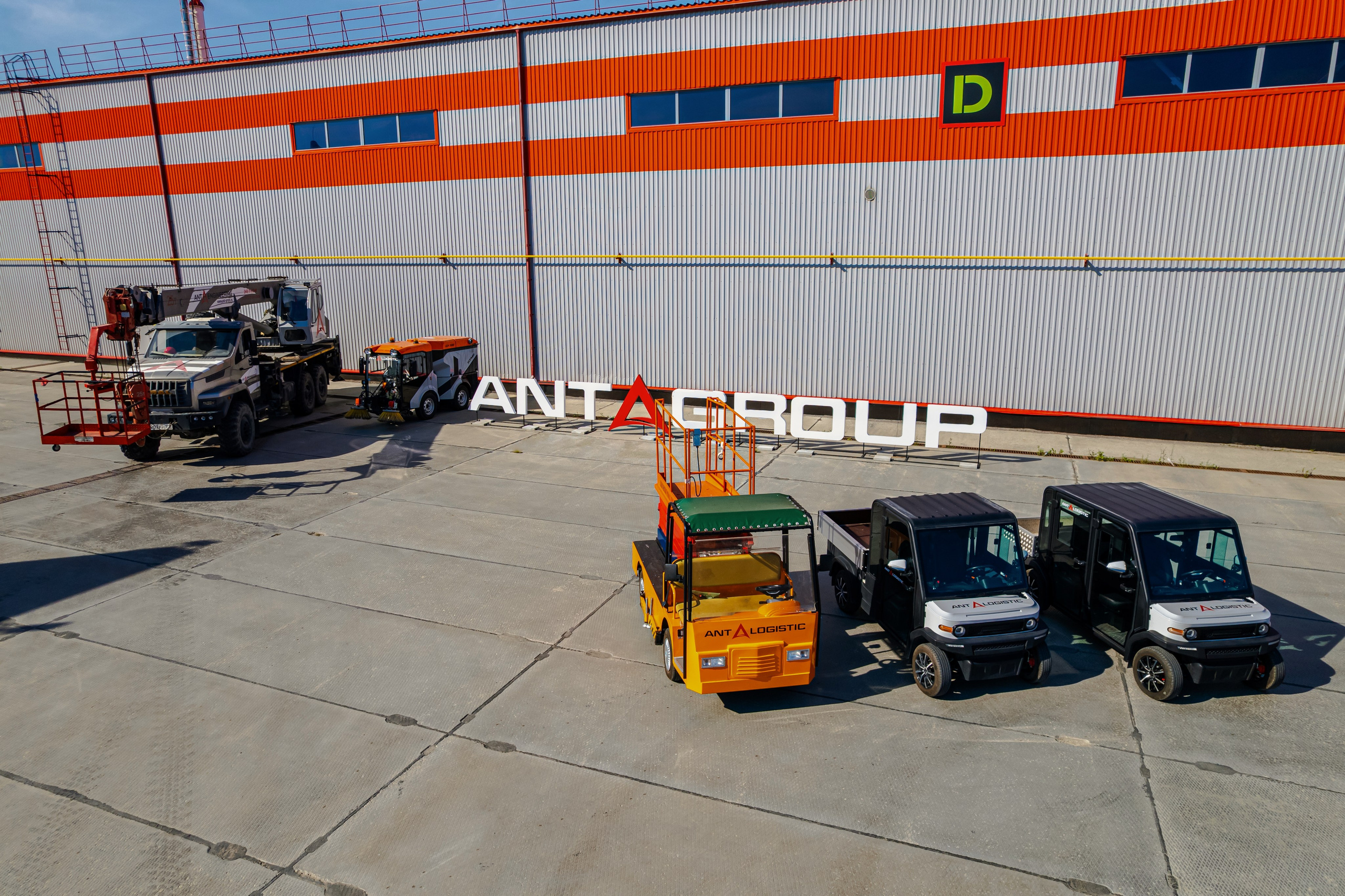 Производственная территория компании АНТ. Дмитрий Судаков, фотограф в Екатеринбурге и Москве