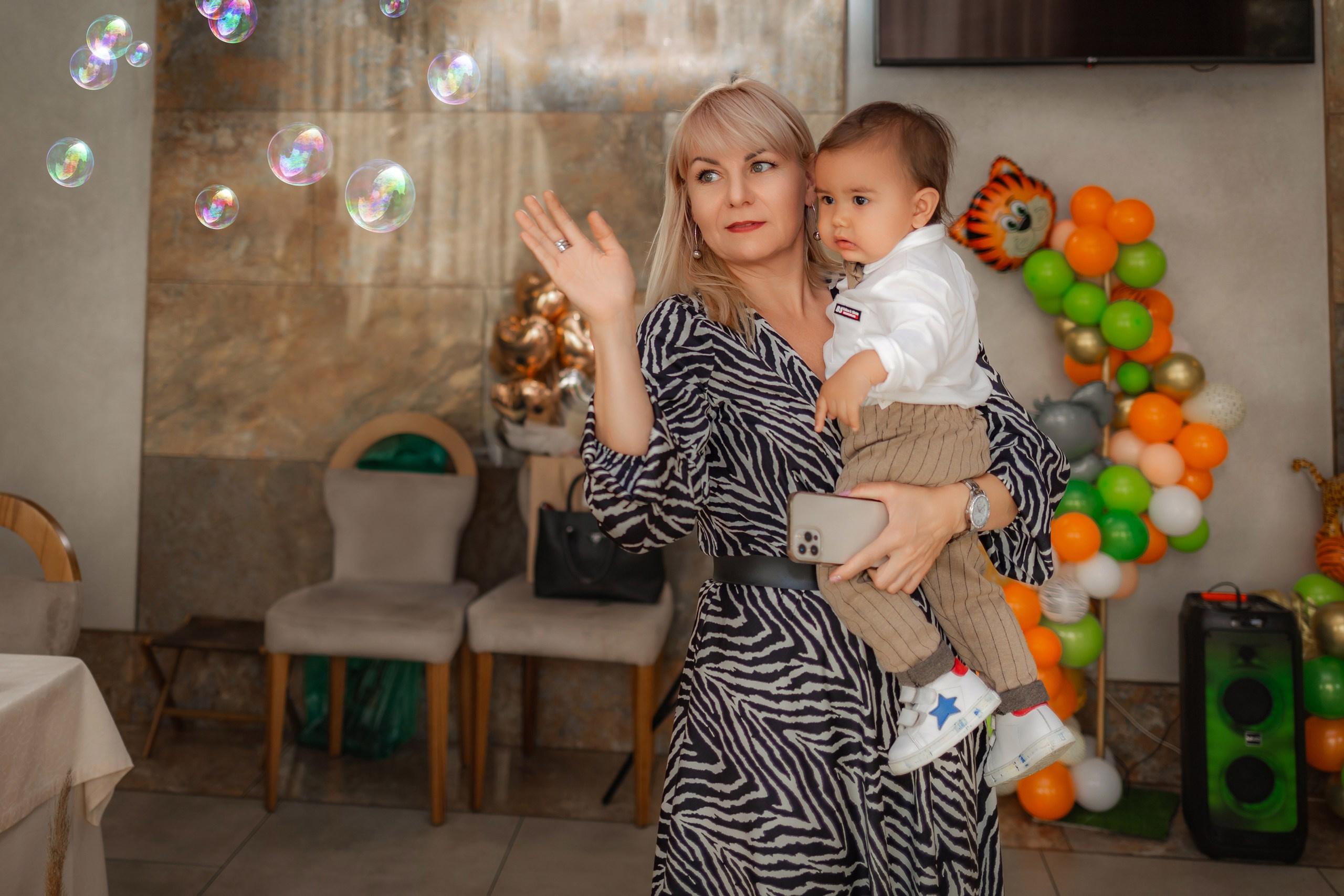 Детский день рождения на один годик