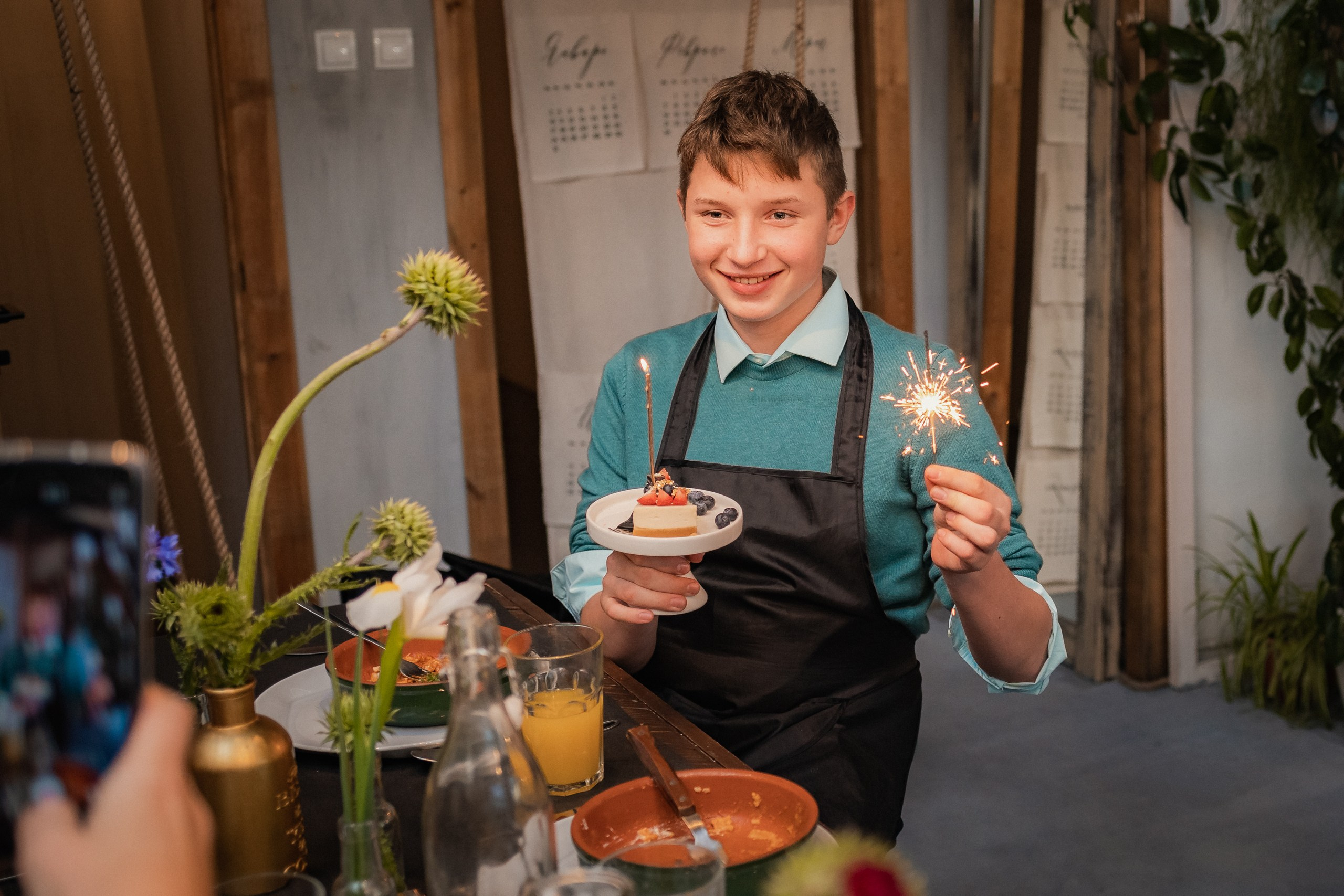 Фотосъемка дня рождения подростка