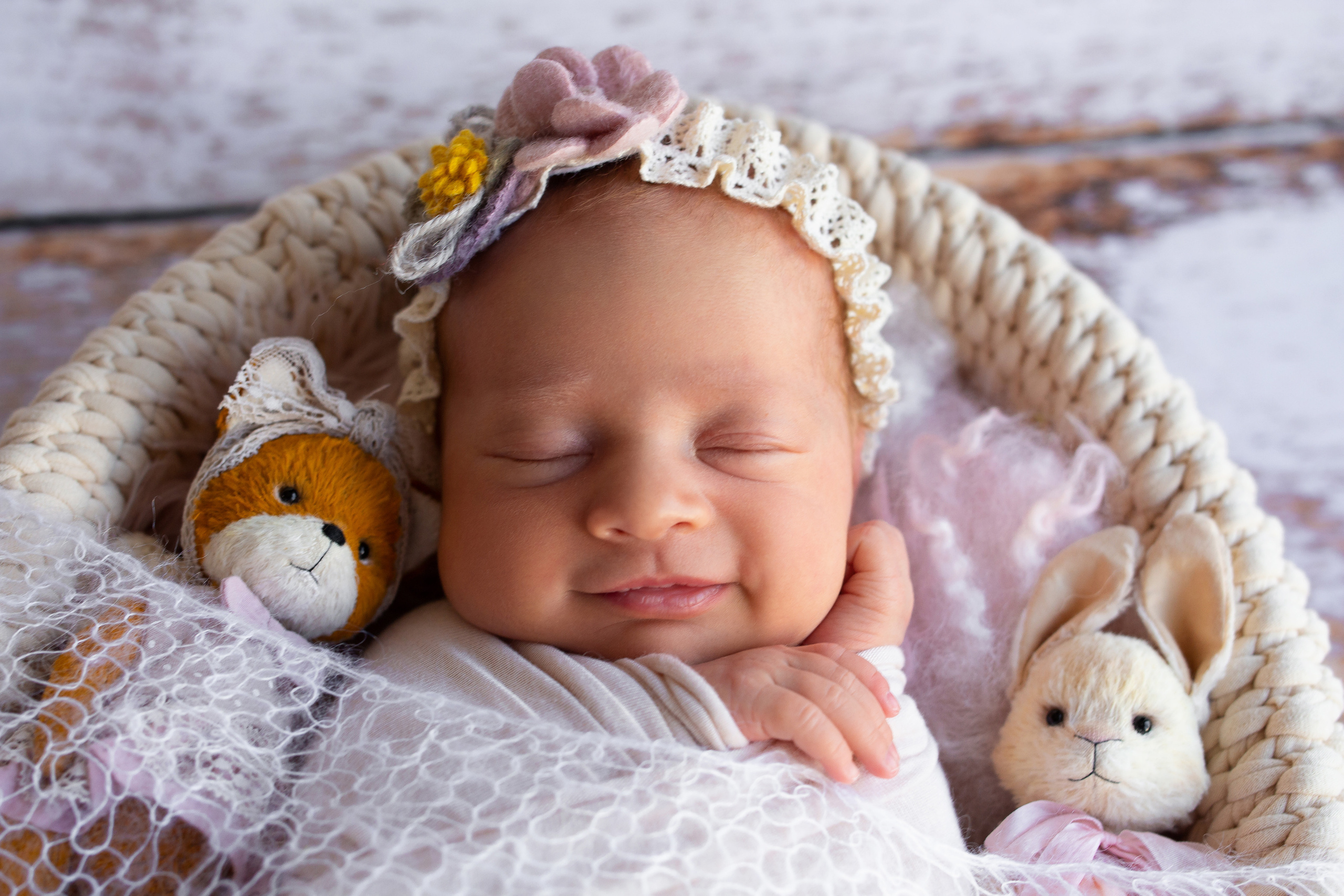 Фотосессия новорожденных девочек. Фотограф новорожденных в г. Миасс Анна Плотникова