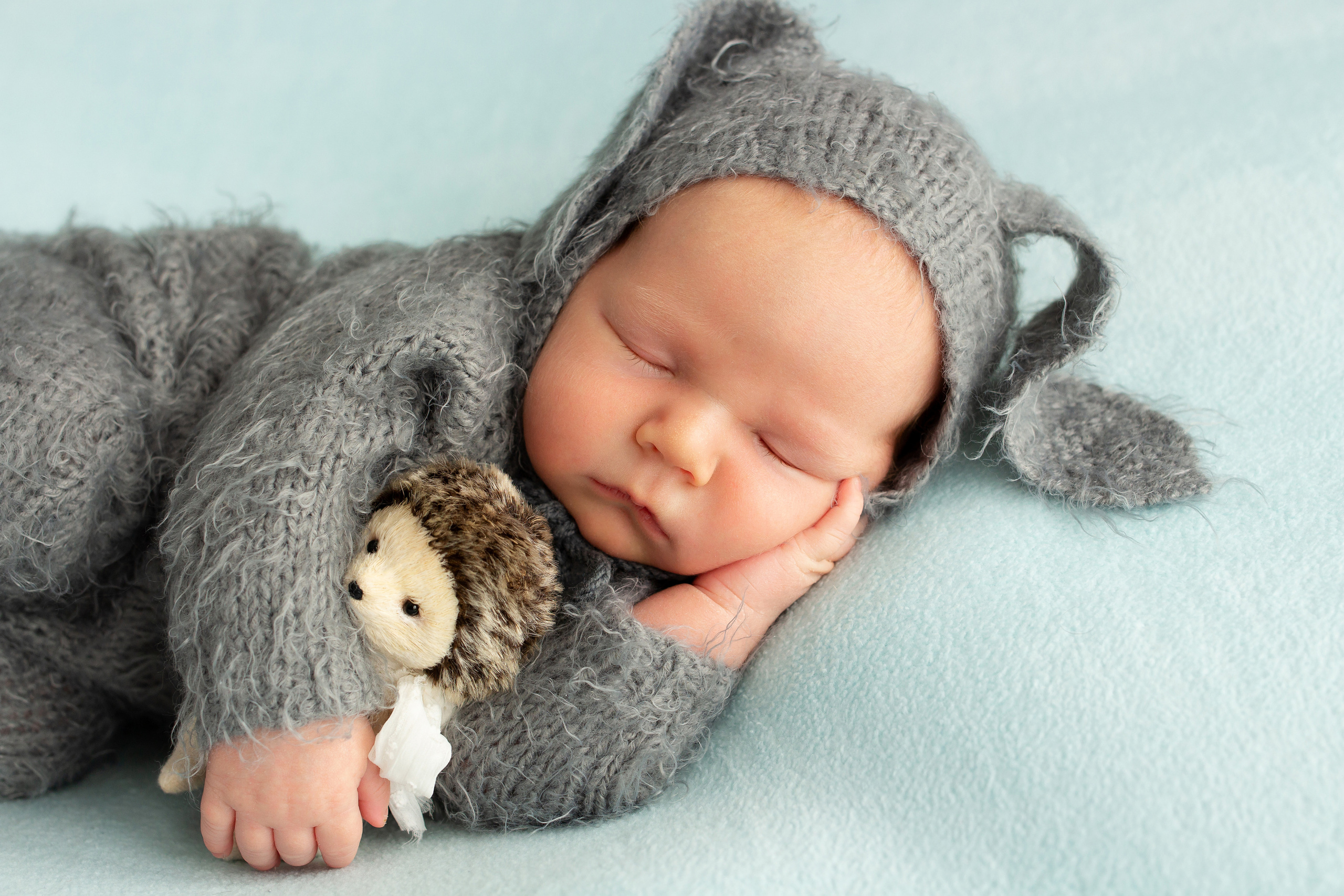 Фотосессия новорождённых мальчиков. Фотограф новорожденных в г. Миасс Анна Плотникова