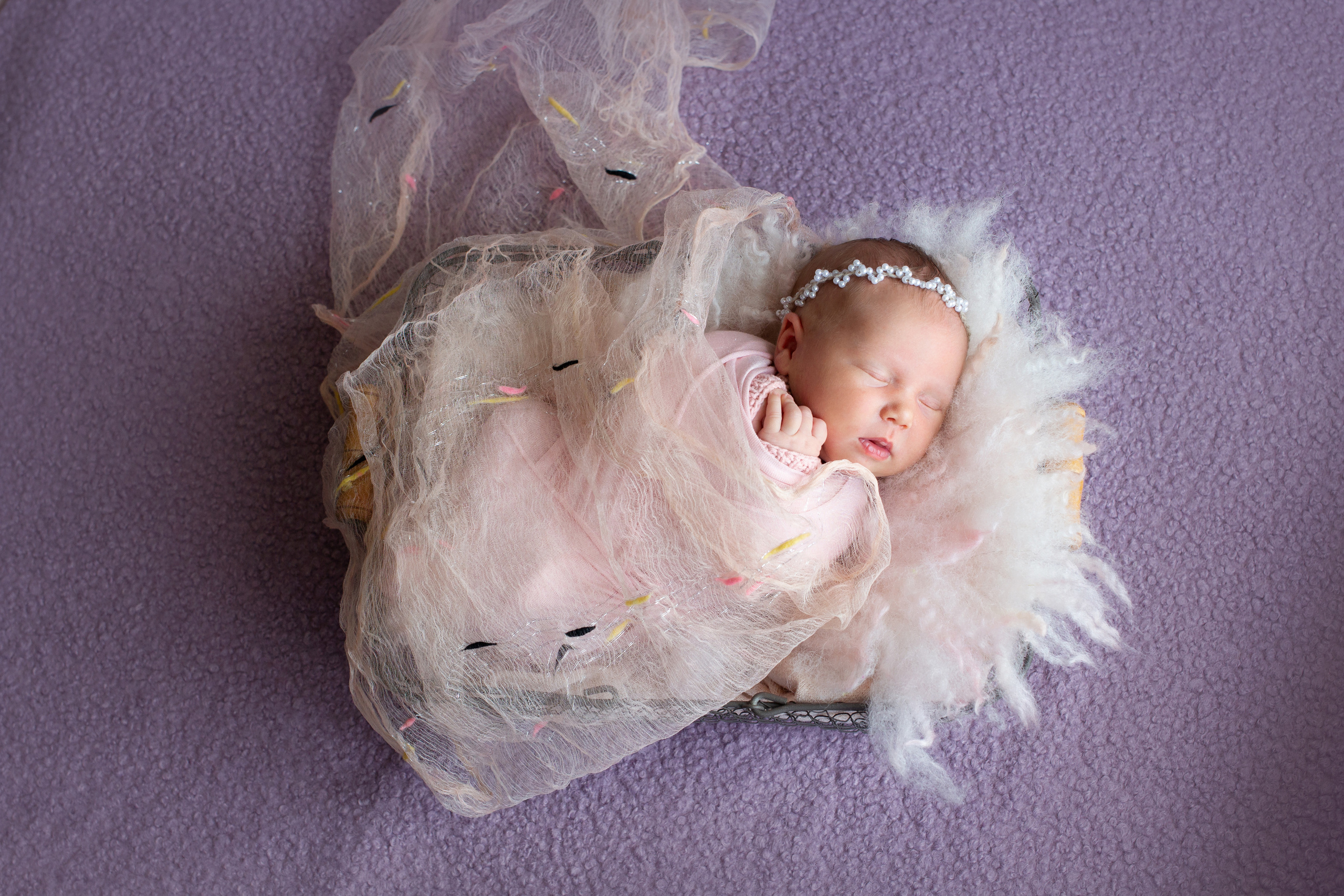 Фотосессия новорожденных девочек. Фотограф новорожденных в г. Миасс Анна Плотникова