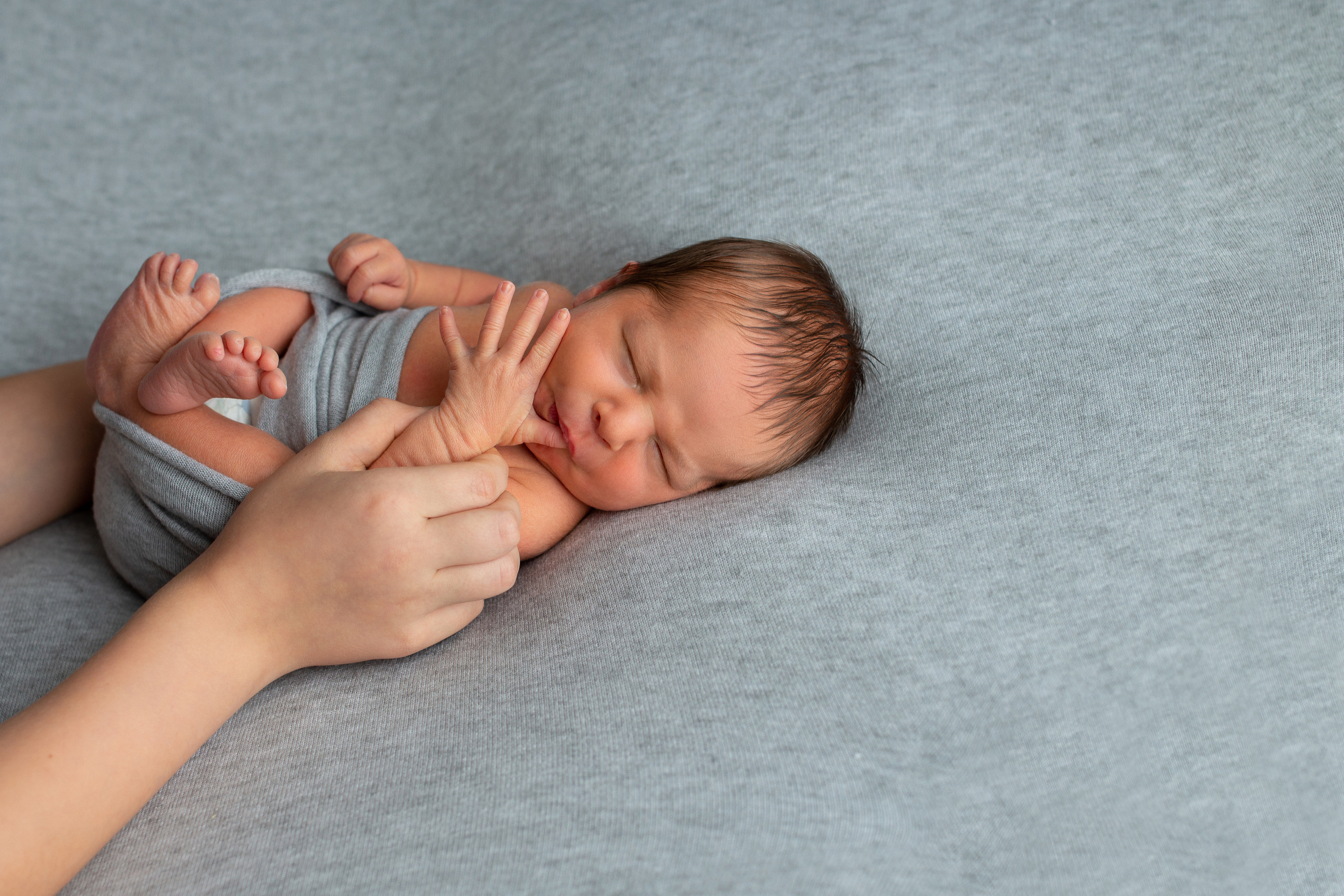 Фотосессия новорождённых мальчиков. Фотограф новорожденных в г. Миасс Анна Плотникова