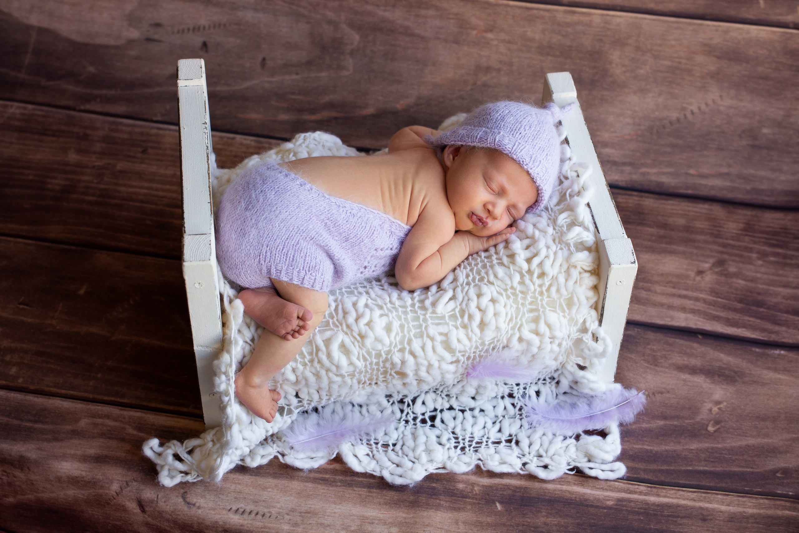 Фотосессия новорожденных девочек. Фотограф новорожденных в г. Миасс Анна Плотникова