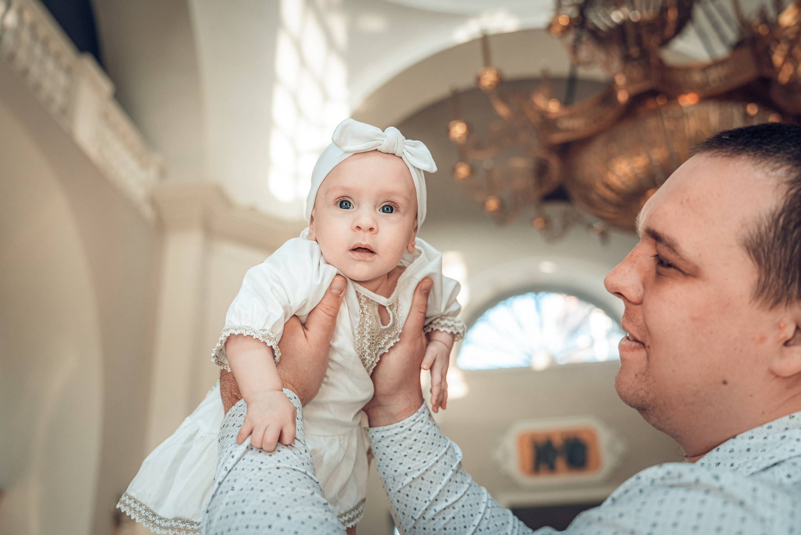 Крещение Ксении в храме Петра и Павла. Фотограф на Крещение Тула и Венчание в Туле, детский и семейный фотограф