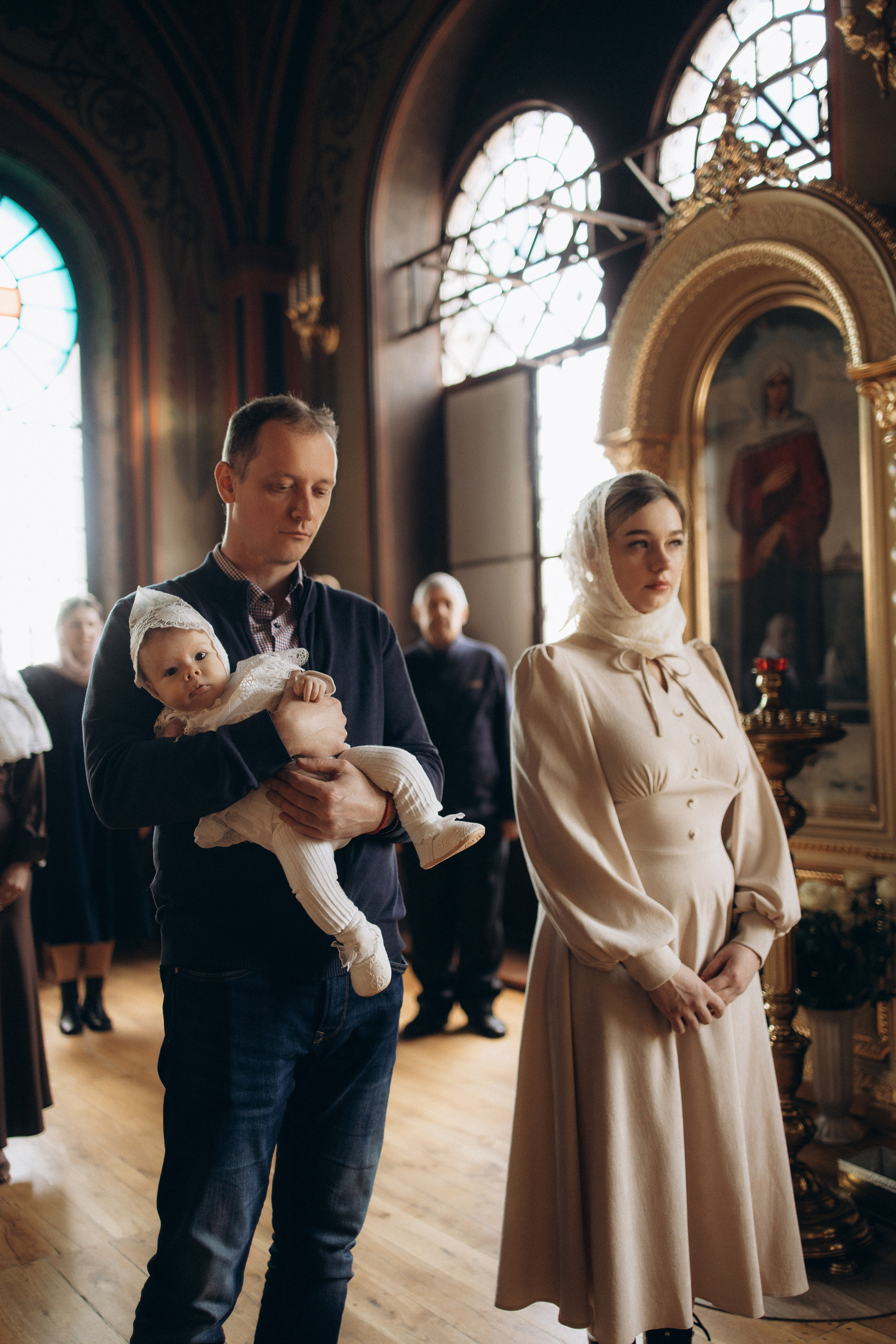 Крещение Аврелии. Самый теплый фотограф в Краснодаре Рябоконь Ксения