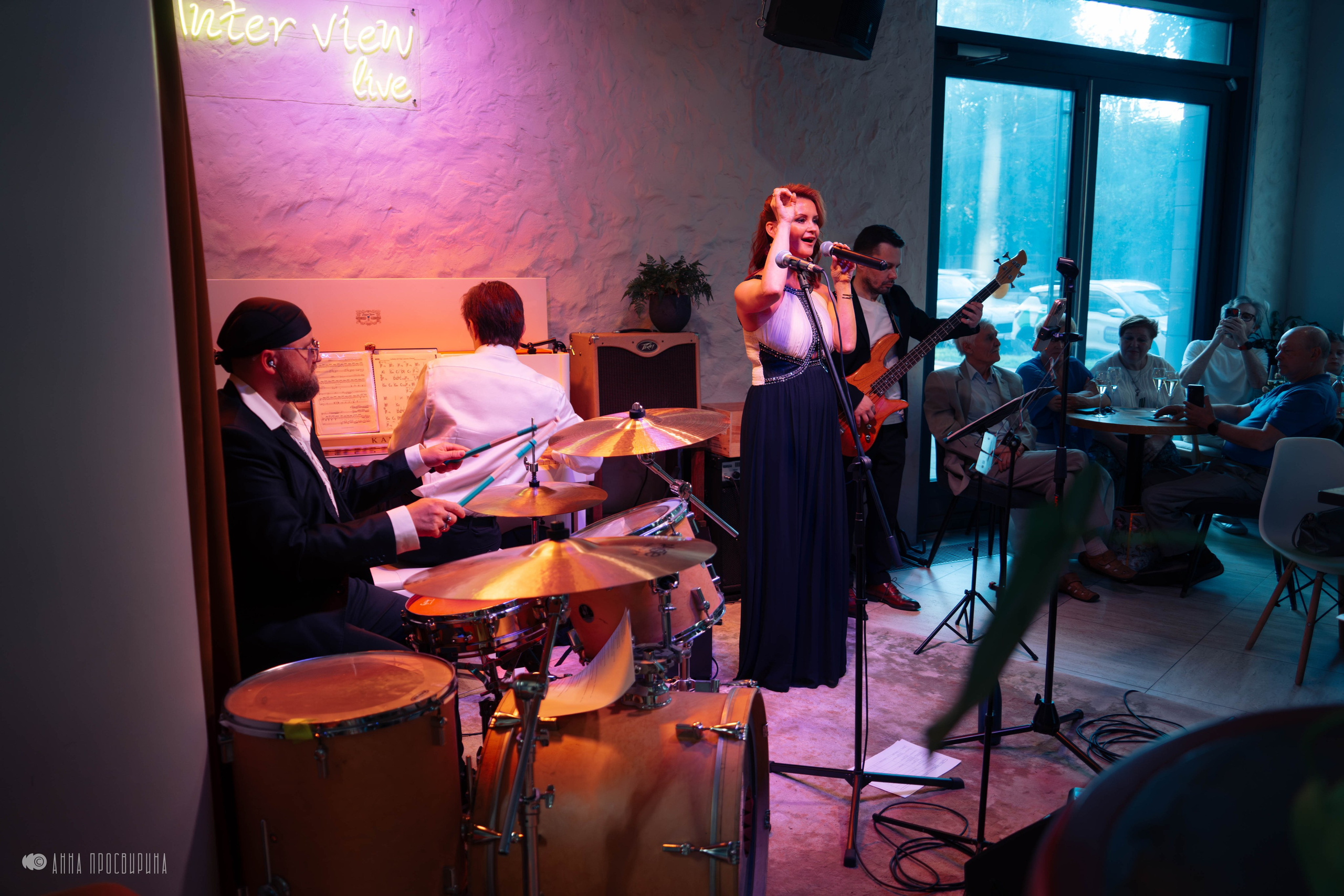 Джазовый концерт, бар Interview. Ваш фотограф в Санкт-Петербурге Анна Просвирина