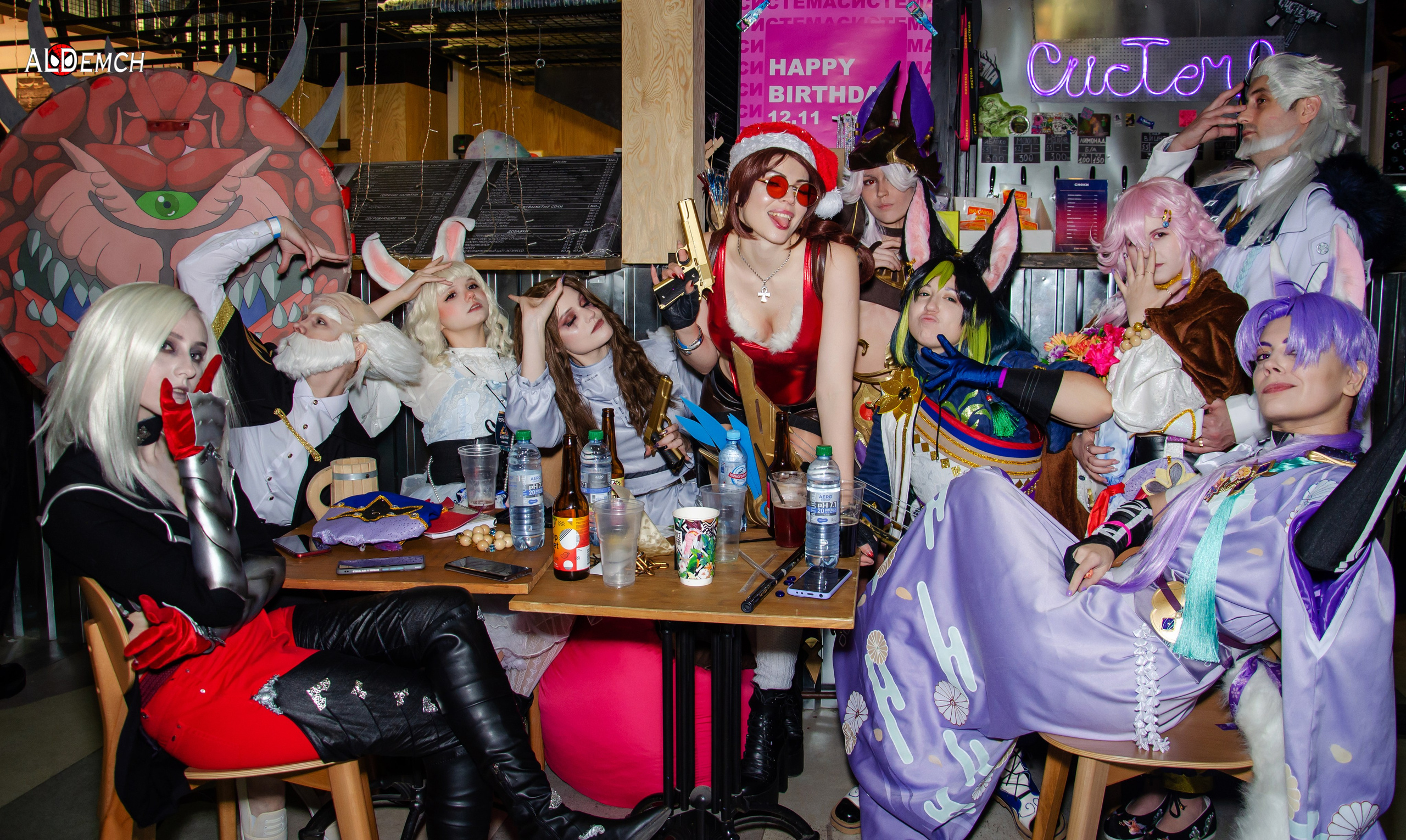 Новогодняя фотосессия в студии семейная в Москве и Дмитрове