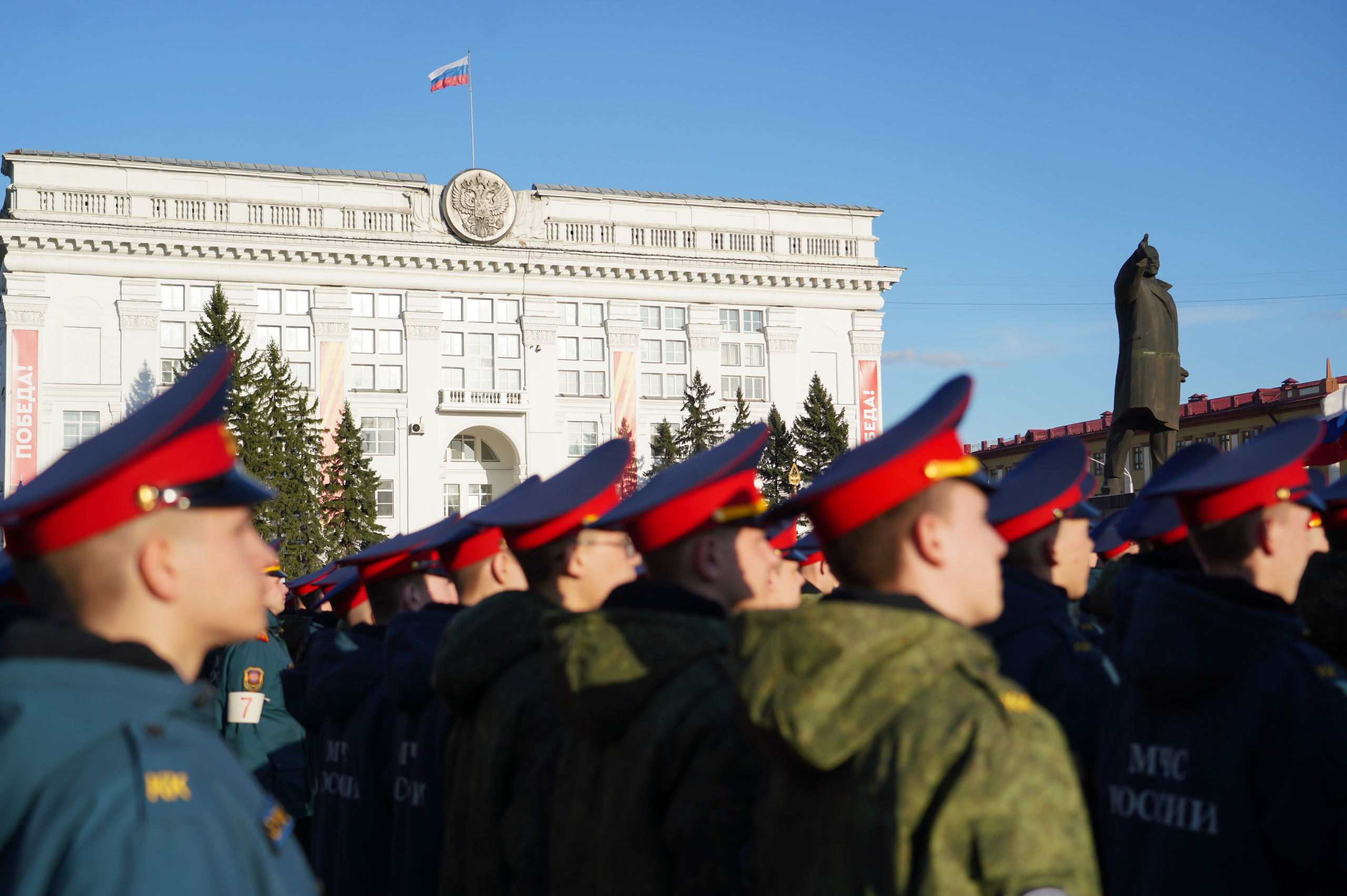 Парад Победы. Фотограф Кемерово