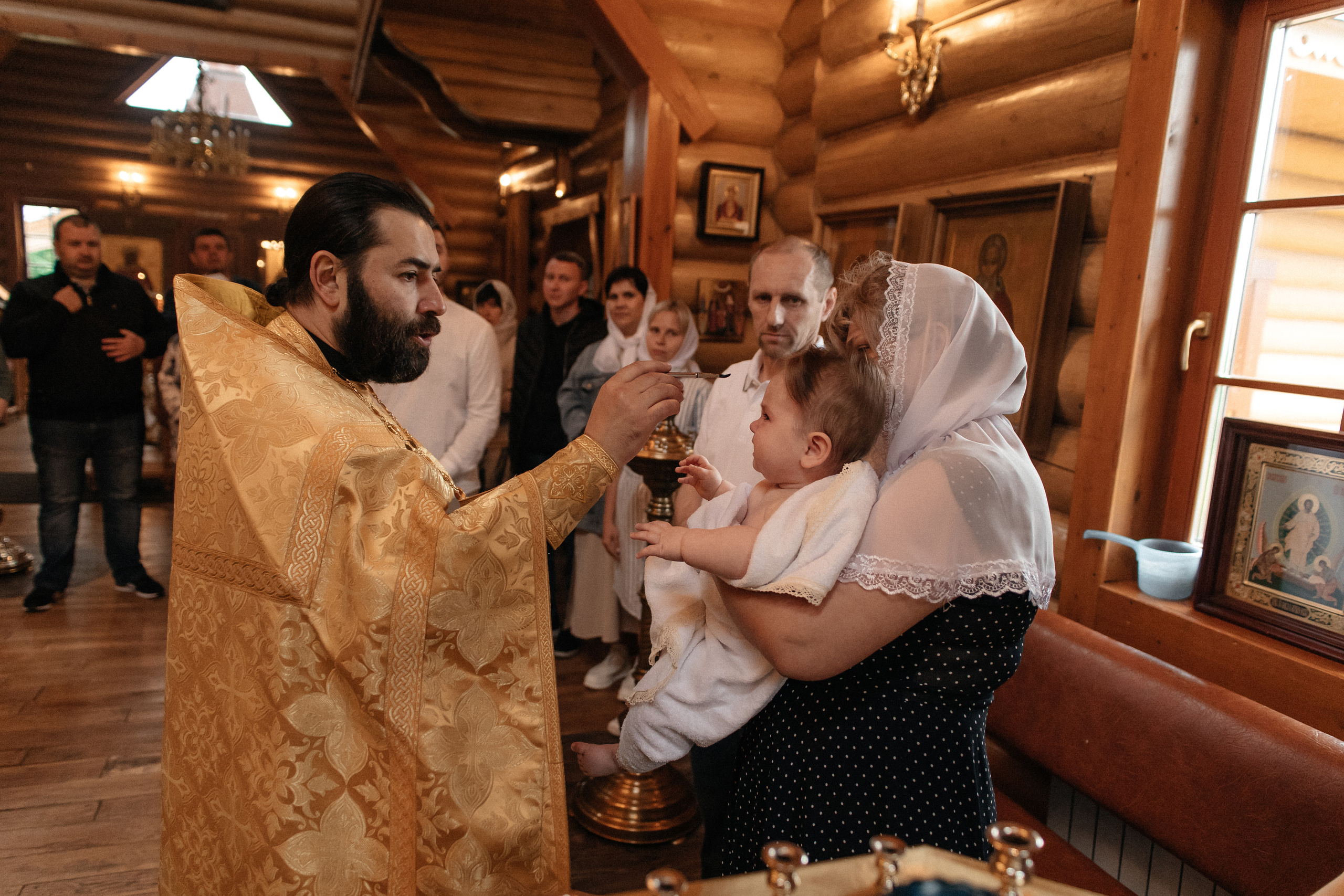 Крещение Виктории. Семейный и детский фотограф в Нижнем Новгороде Буслаева Мария