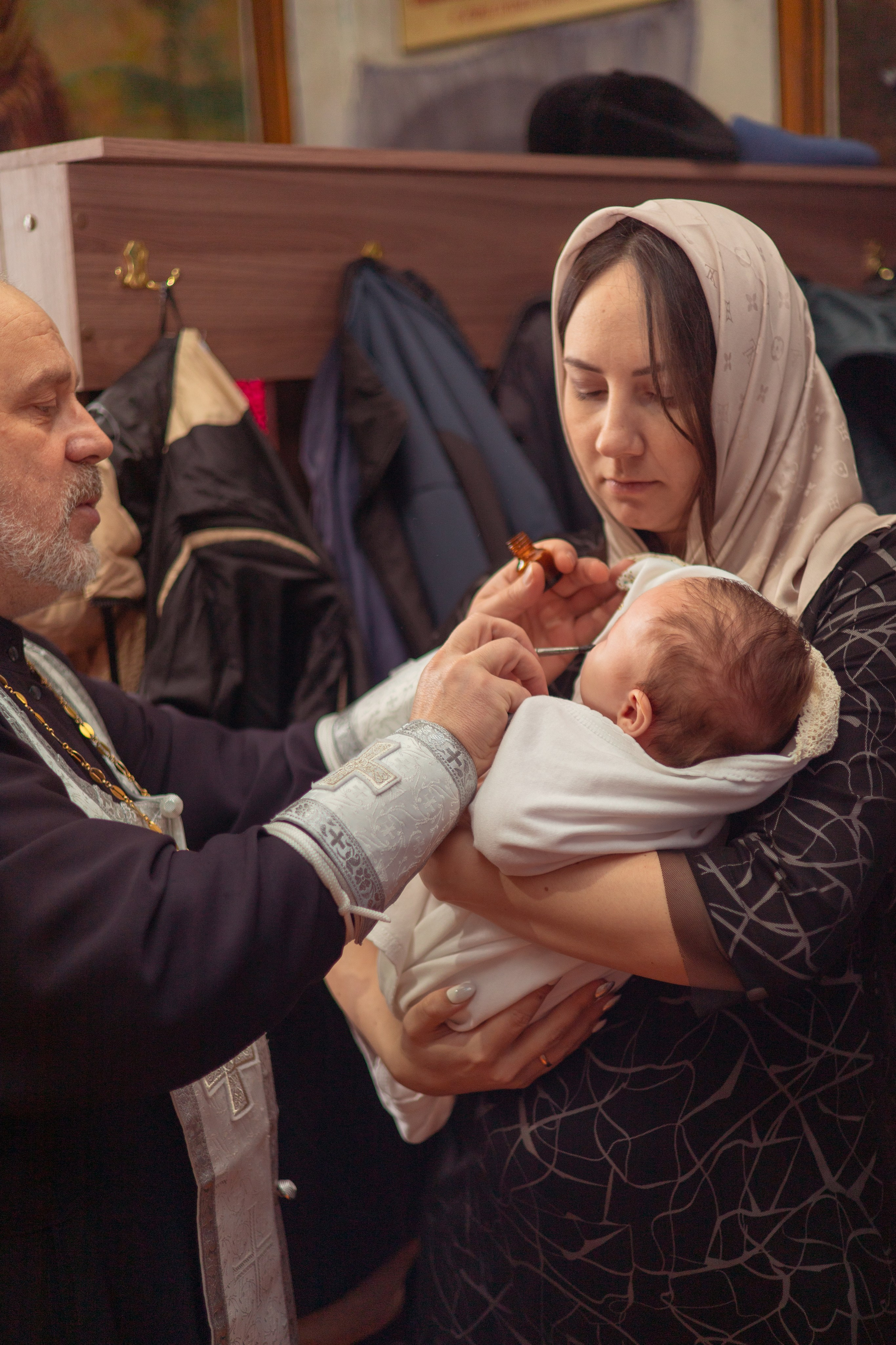 Таинство Крещения Ирины. Семейный и детский фотограф в Михайловке Татьяна Лестьева