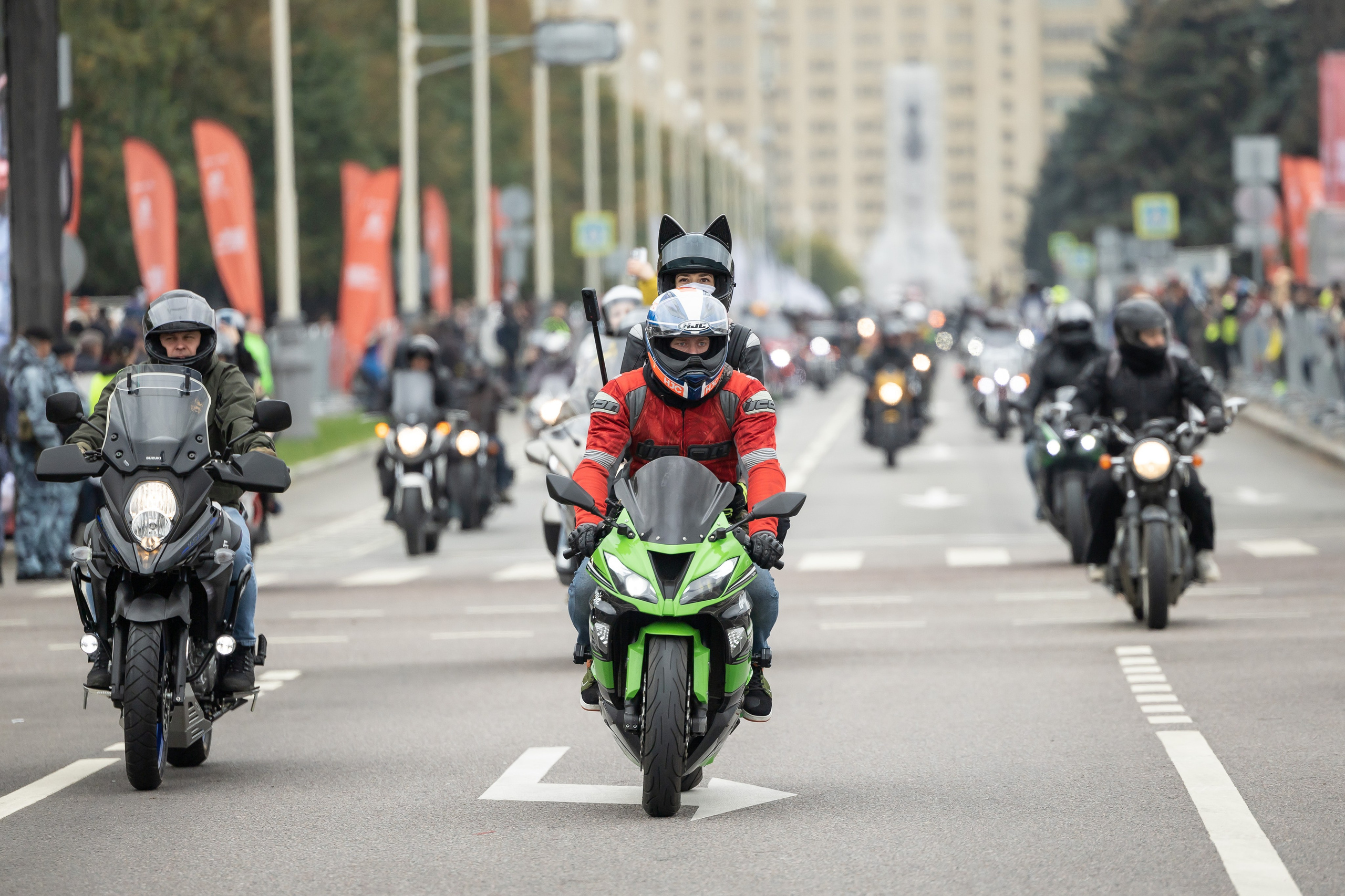 13-й Московский Мотофестиваль. Фотограф Владимир Охрименко