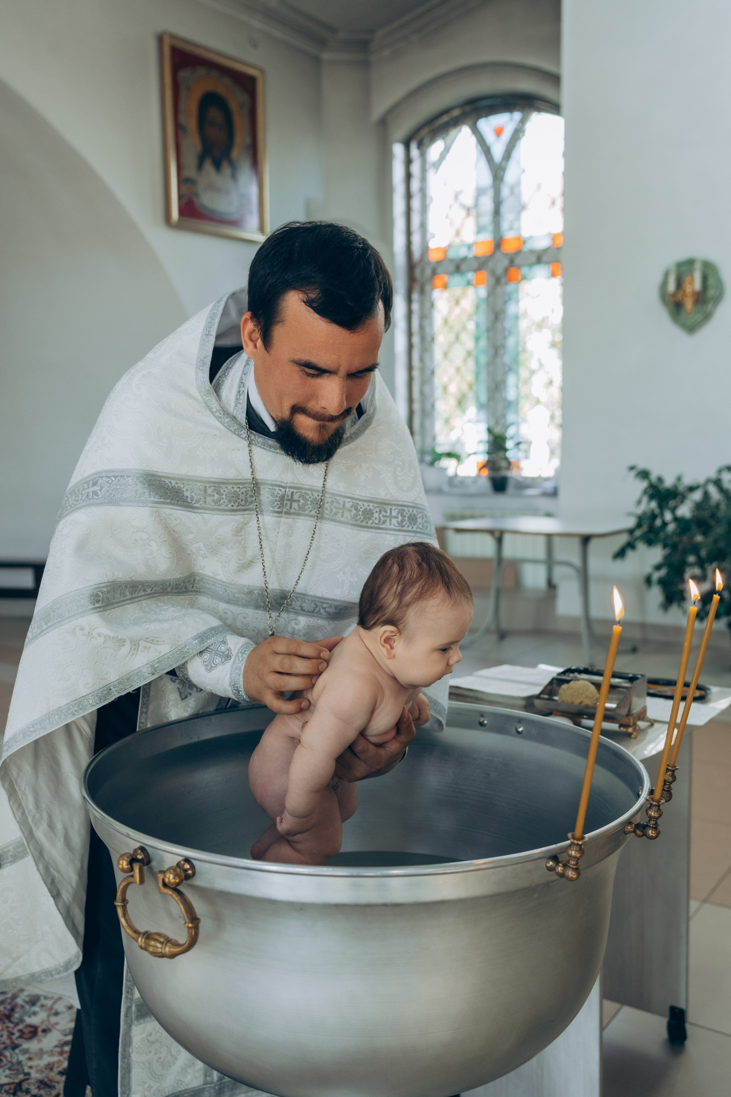 Крещение Александра. Свадебный, семейный фотограф в Иркутске Светлана Макаричева