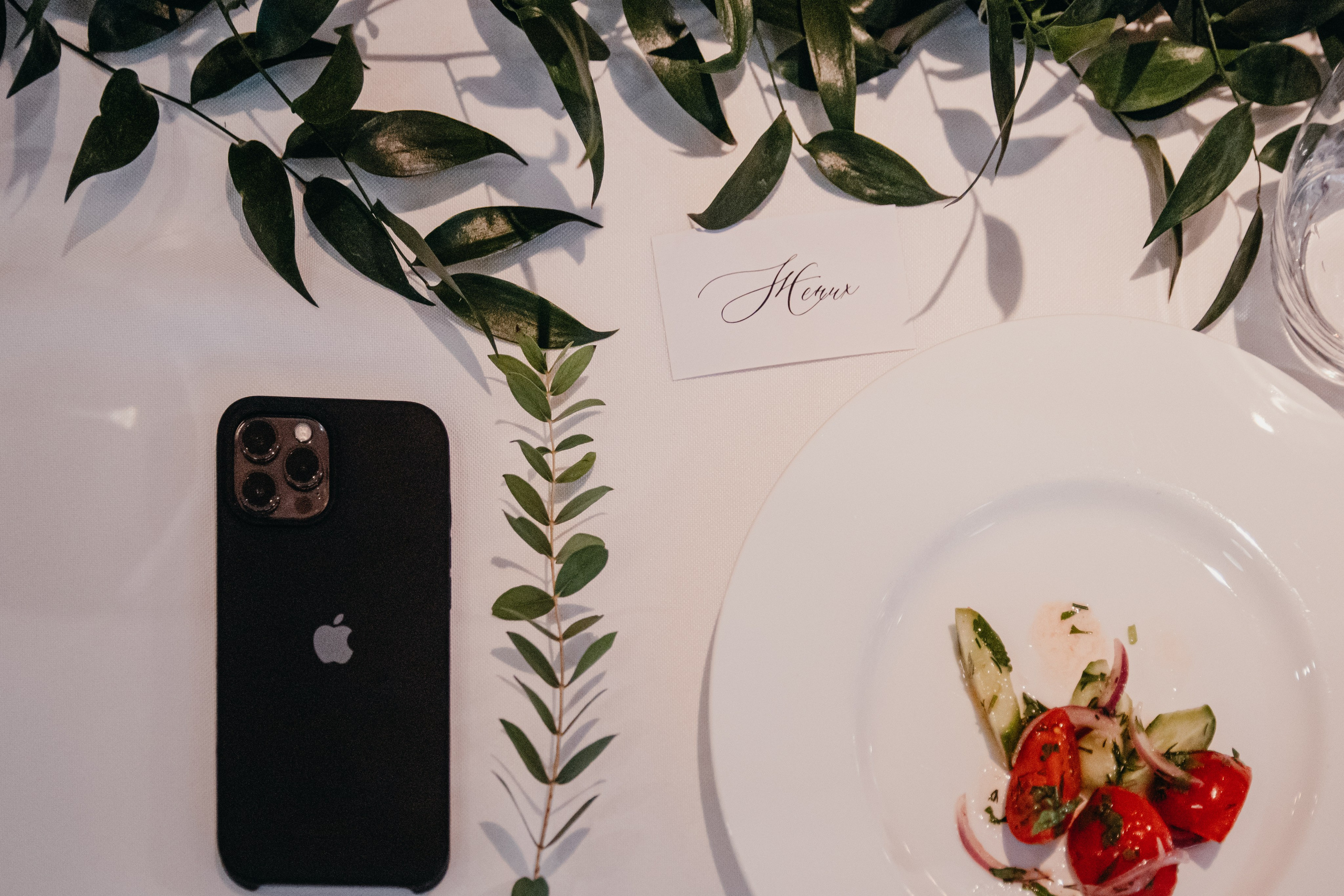 Свадебный ужин. Семейный фотограф в Москве