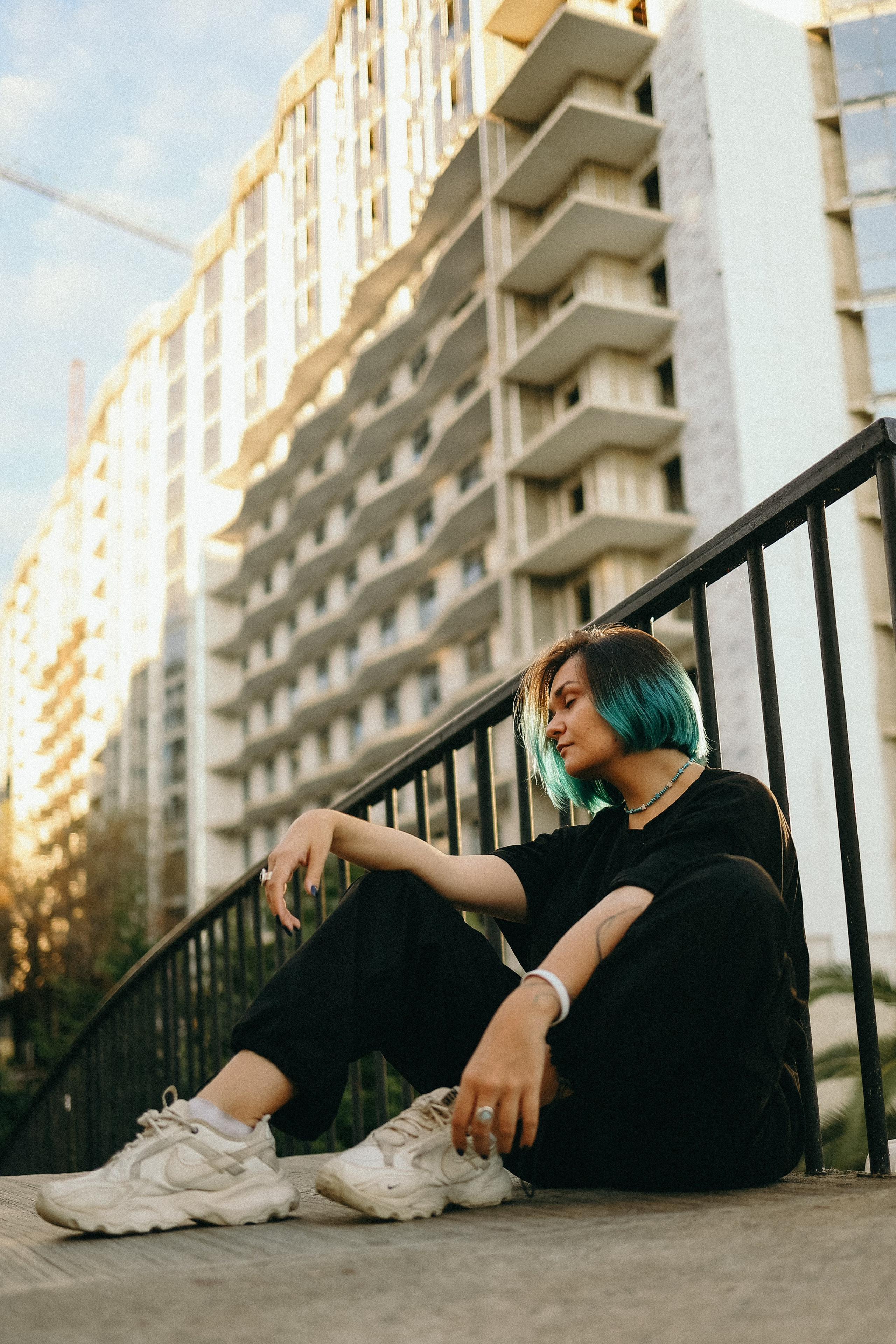 Портретная фотосессия на улице города Сочи. Катя. Портретный и лавстори фотограф в Стерлитамаке Альбина Шарт