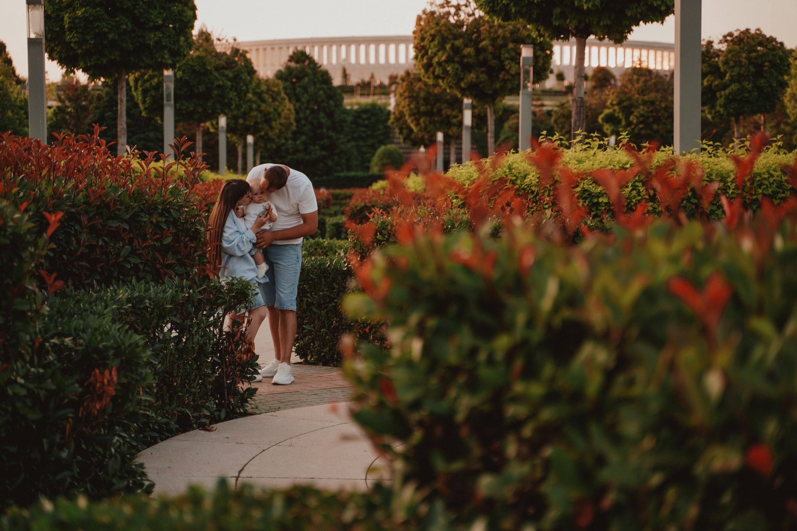 Семейная фотосессия в парке Галицкого. Семейный и женский фотограф в Краснодаре Анастасия Приймак