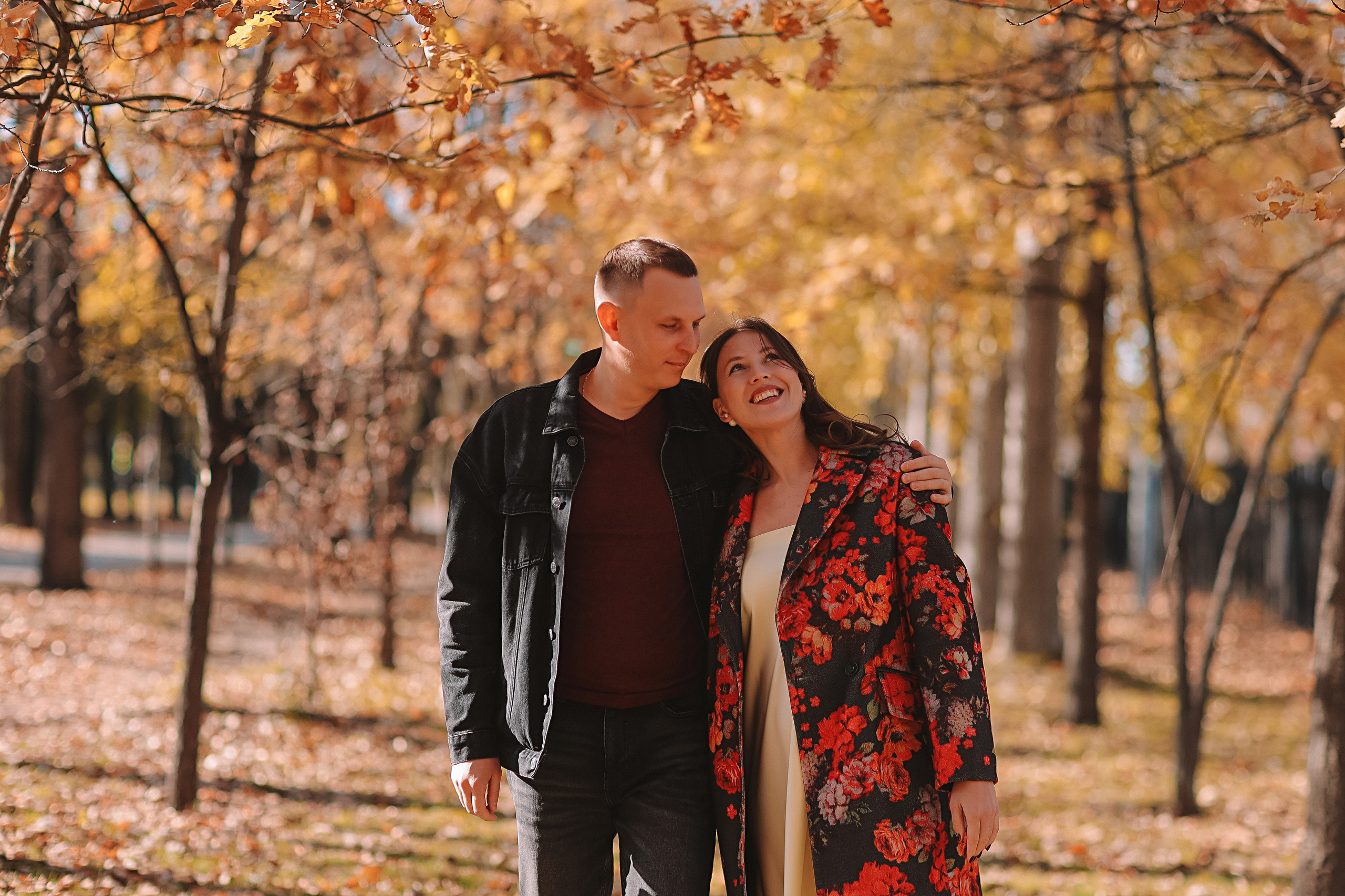 Осень. Семейный фотограф Тюмень, фотограф на роды Салмина Мария