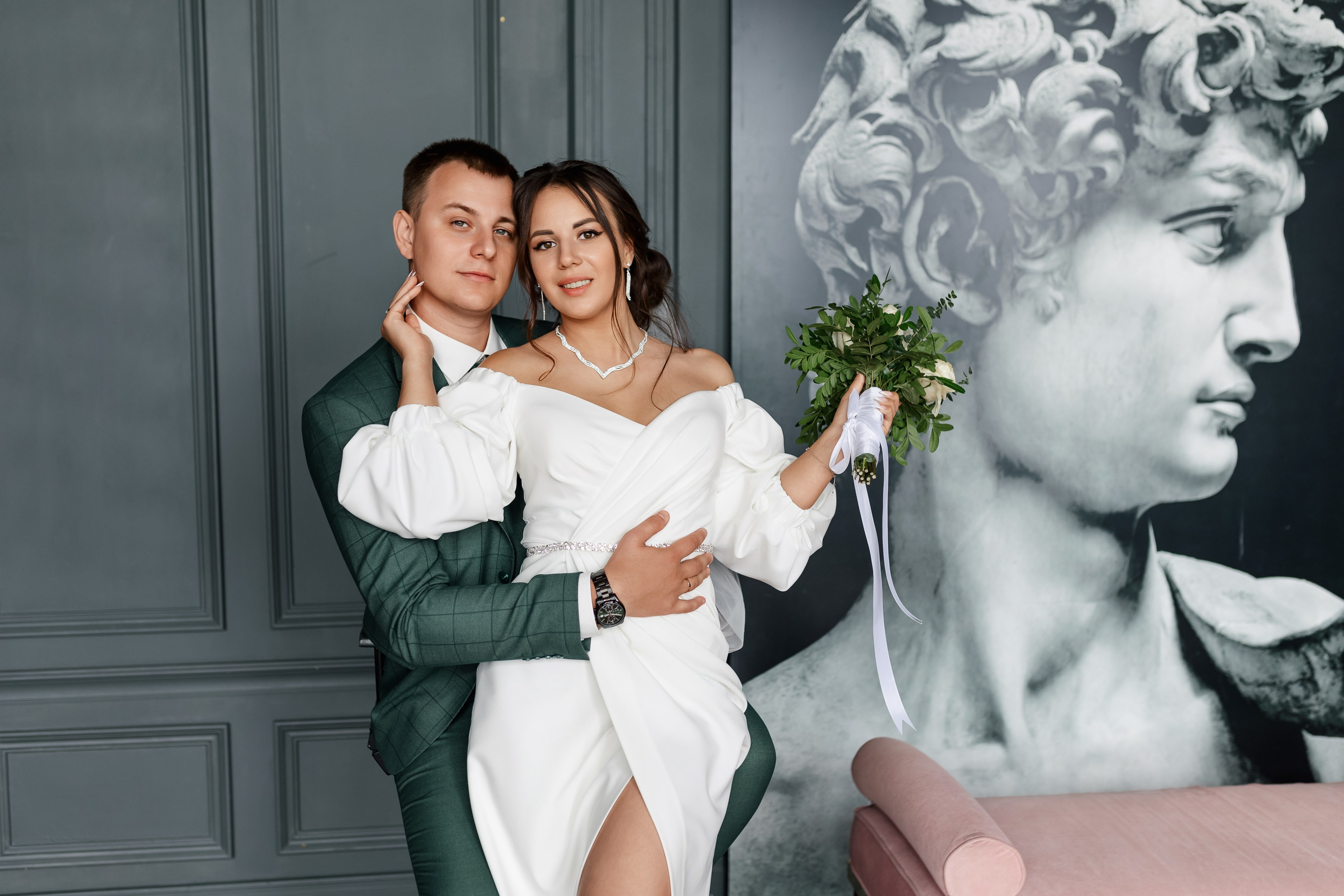 Олег и Юлия. Свадебная прогулка. Свадебный фотограф в Хабаровске