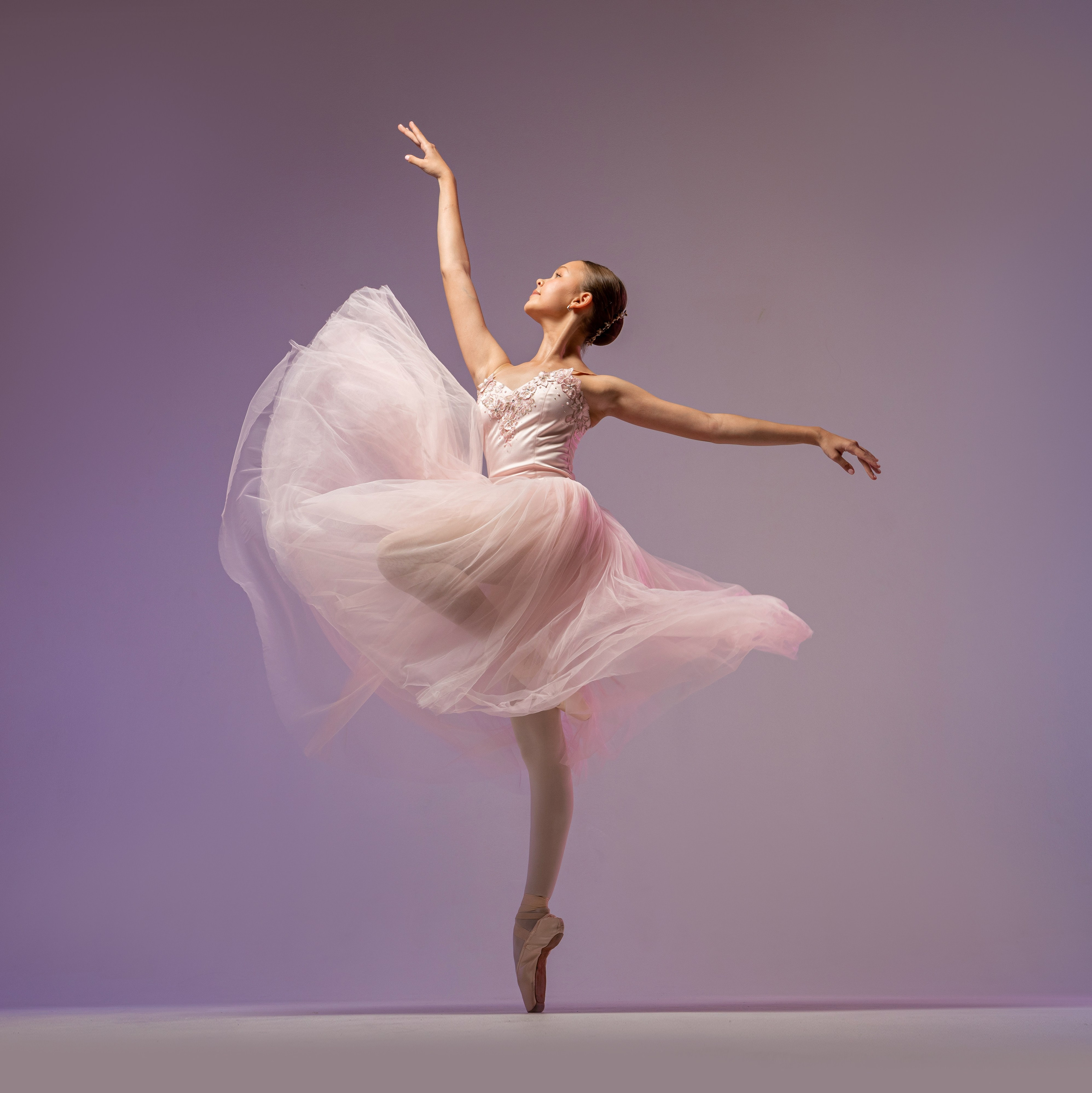 Балетная съёмка на белой циклораме и фонах. Балетный фотограф Алина Ханько — Душа Балета