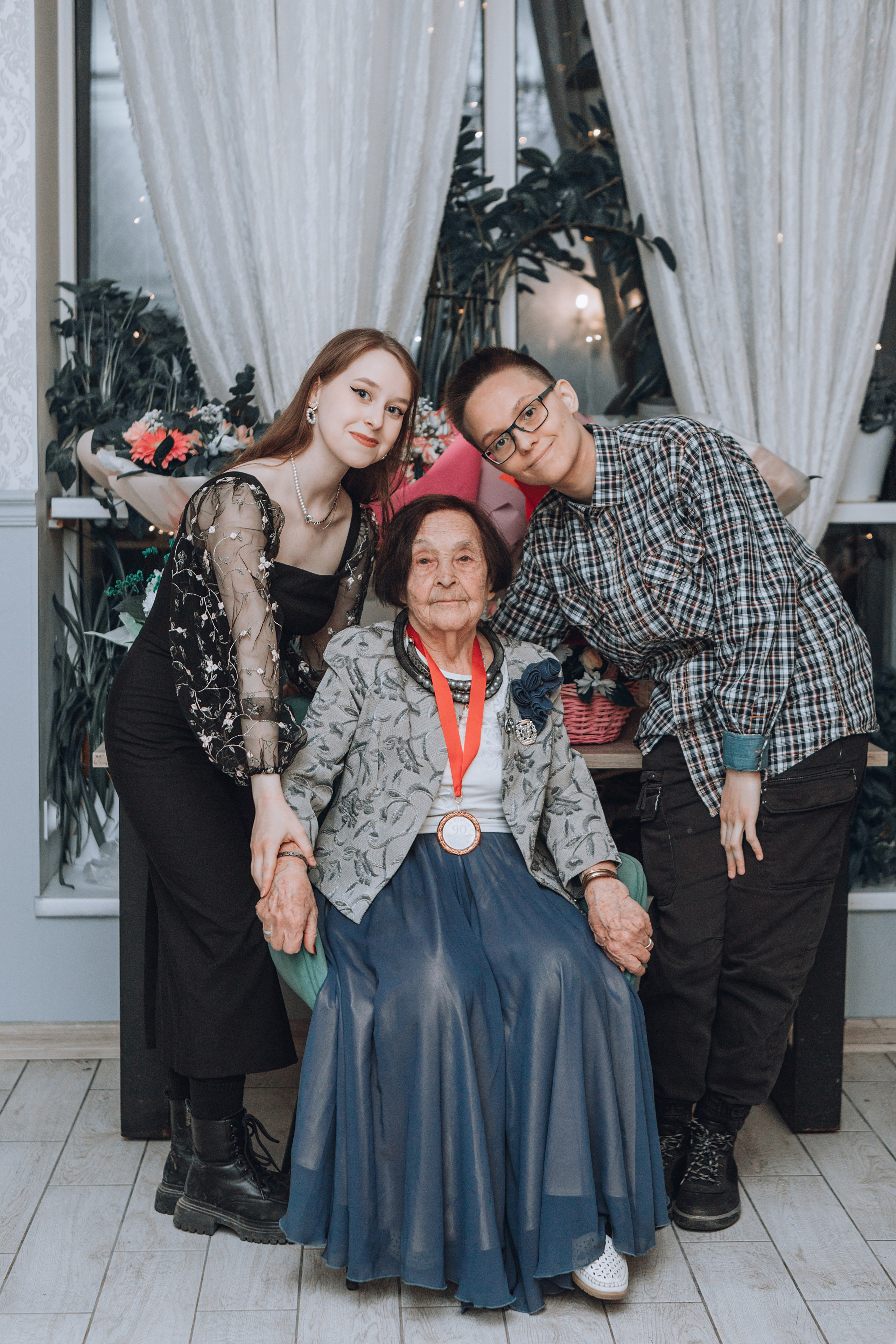 90-летний юбилей Сары Вагаповны. Фотограф в Санкт — Петербурге Анна Конофало