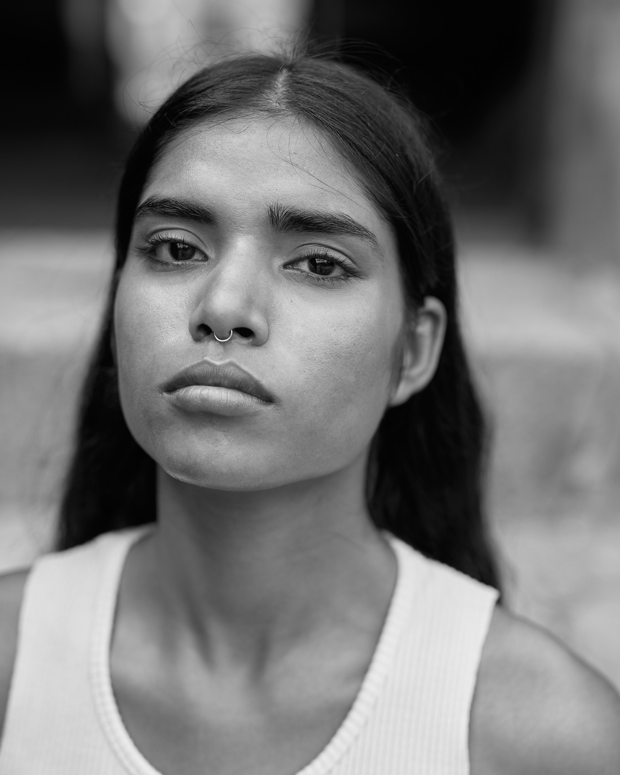 Model tests. Portrait and business photographer in Moscow Andrey Nikolsky